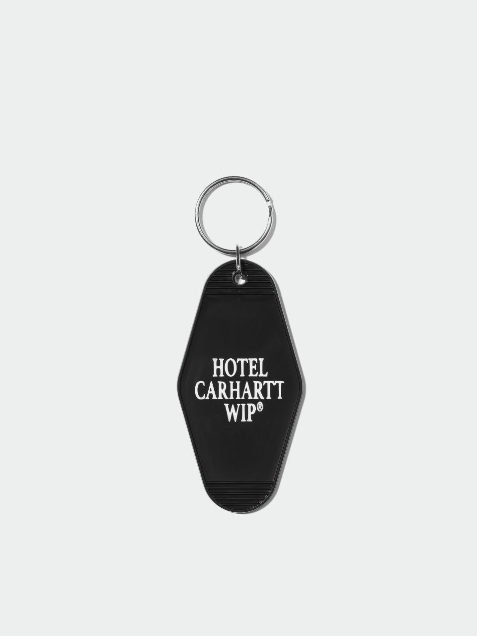 Kľúčenka Carhartt WIP Hotel Keys (black/white)