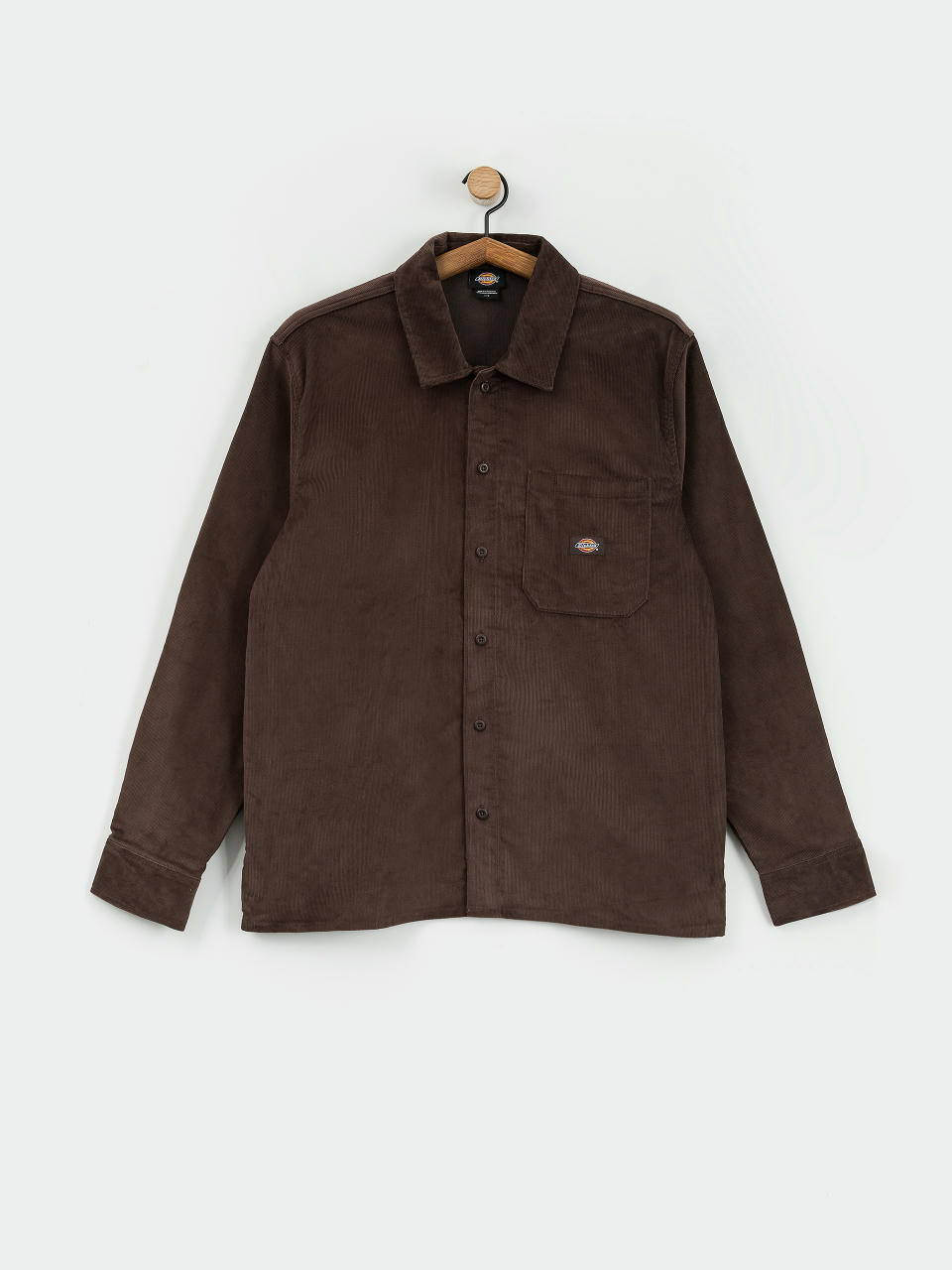 Košeľa Dickies Corduroy (chocolate brown)