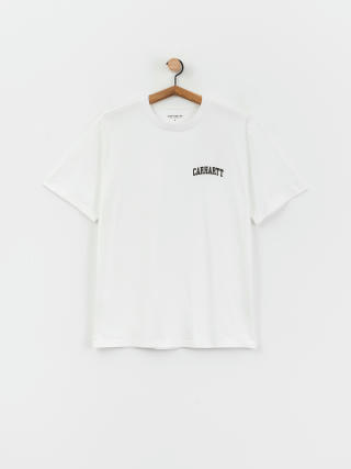 Tričko Carhartt WIP University Script (white/black)