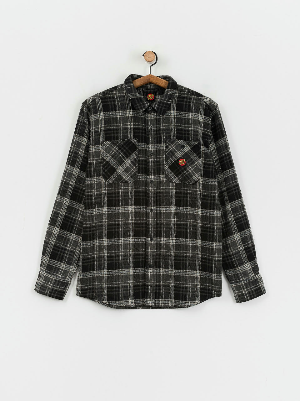 Košeľa Santa Cruz Apex (black check)