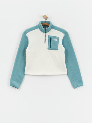 Flísová mikina The North Face Yumiori 1/4 Zip Wmn (algae blue/white dune/m)