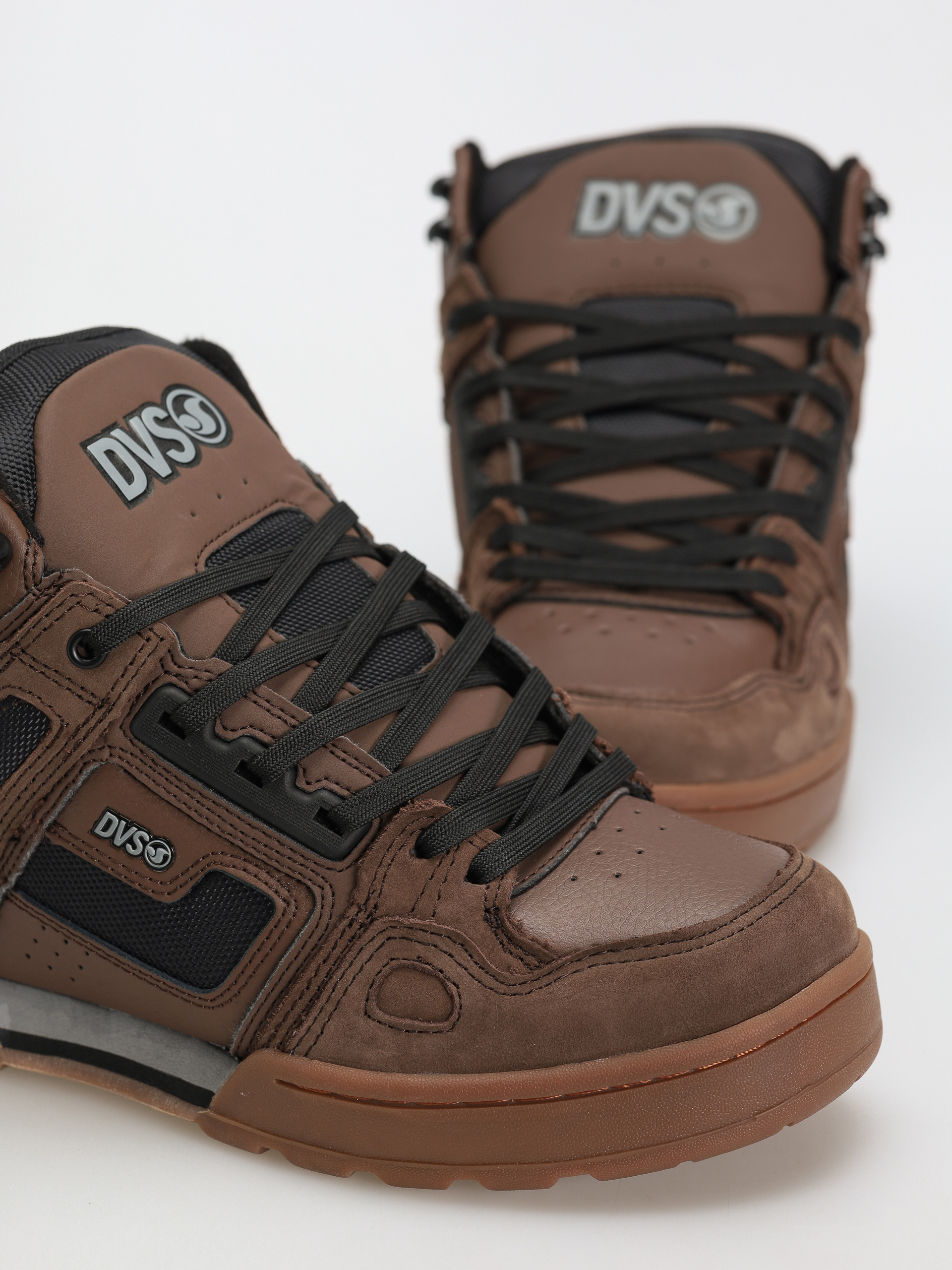 Topánky DVS Comanche Boot (brown/black/gum)