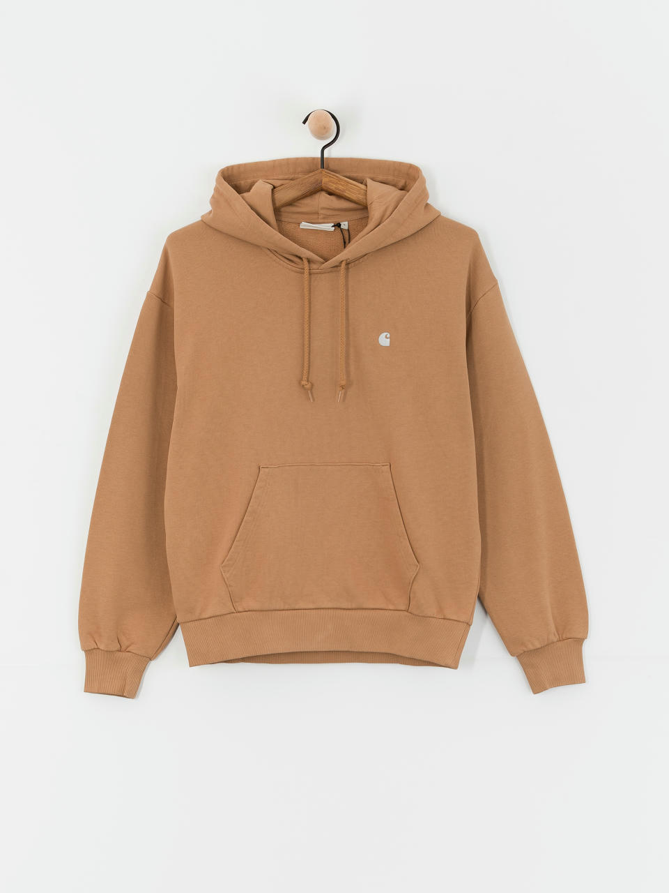 Mikina s kapucňou Carhartt WIP Casey HD Wmn (peanut/silver)