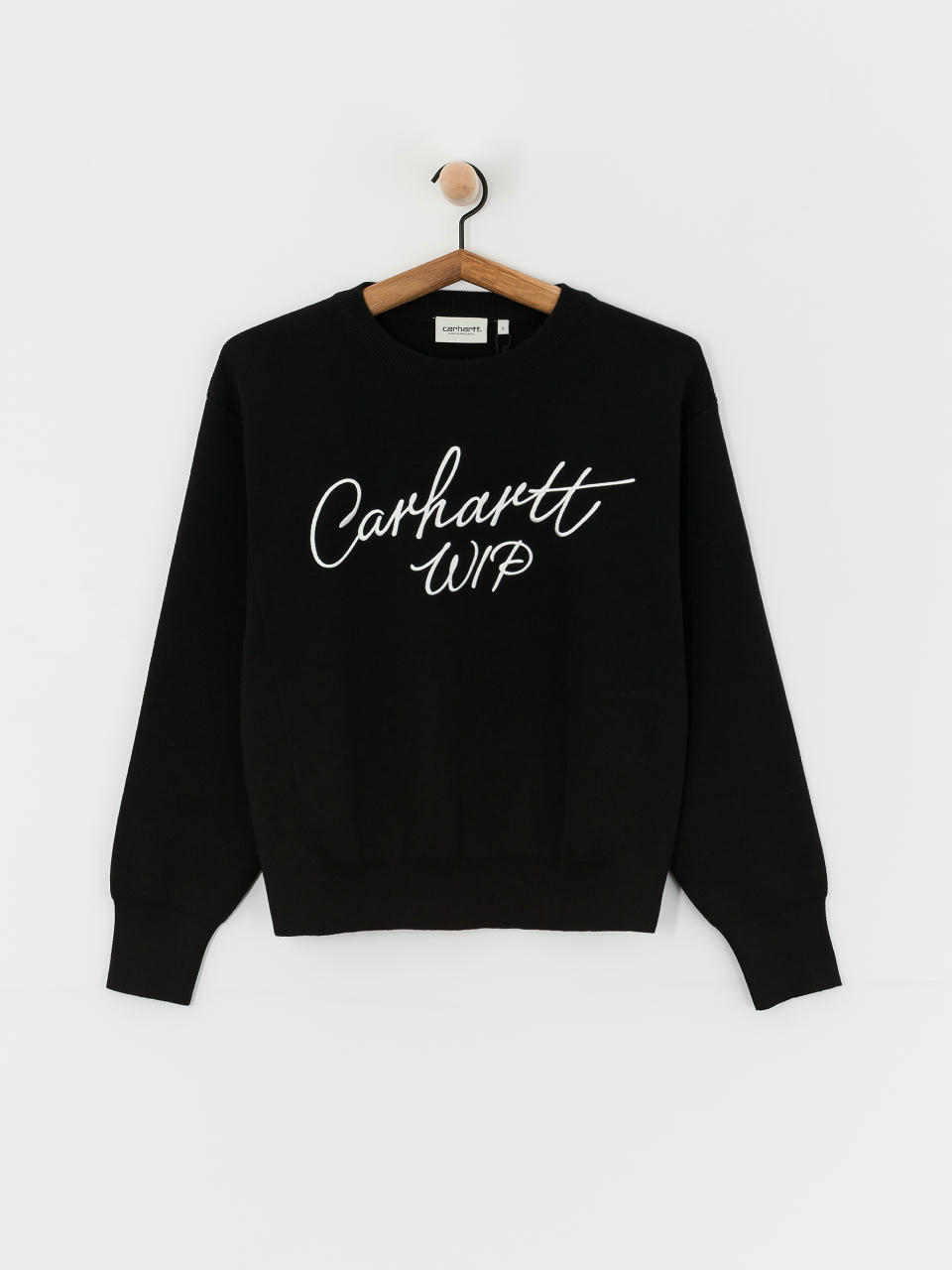 Sveter Carhartt WIP Signature Wmn (black/wax)