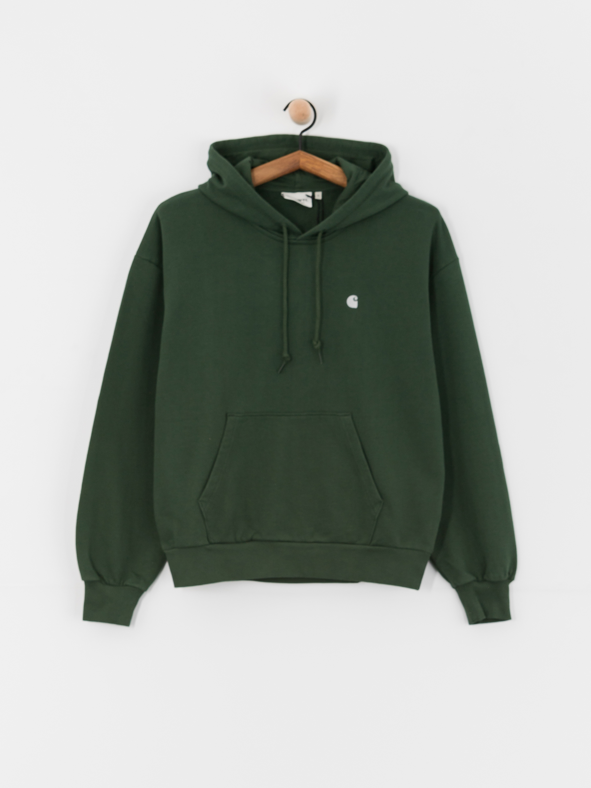 Mikina s kapucňou Carhartt WIP Casey HD Wmn (sycamore tree/silver)