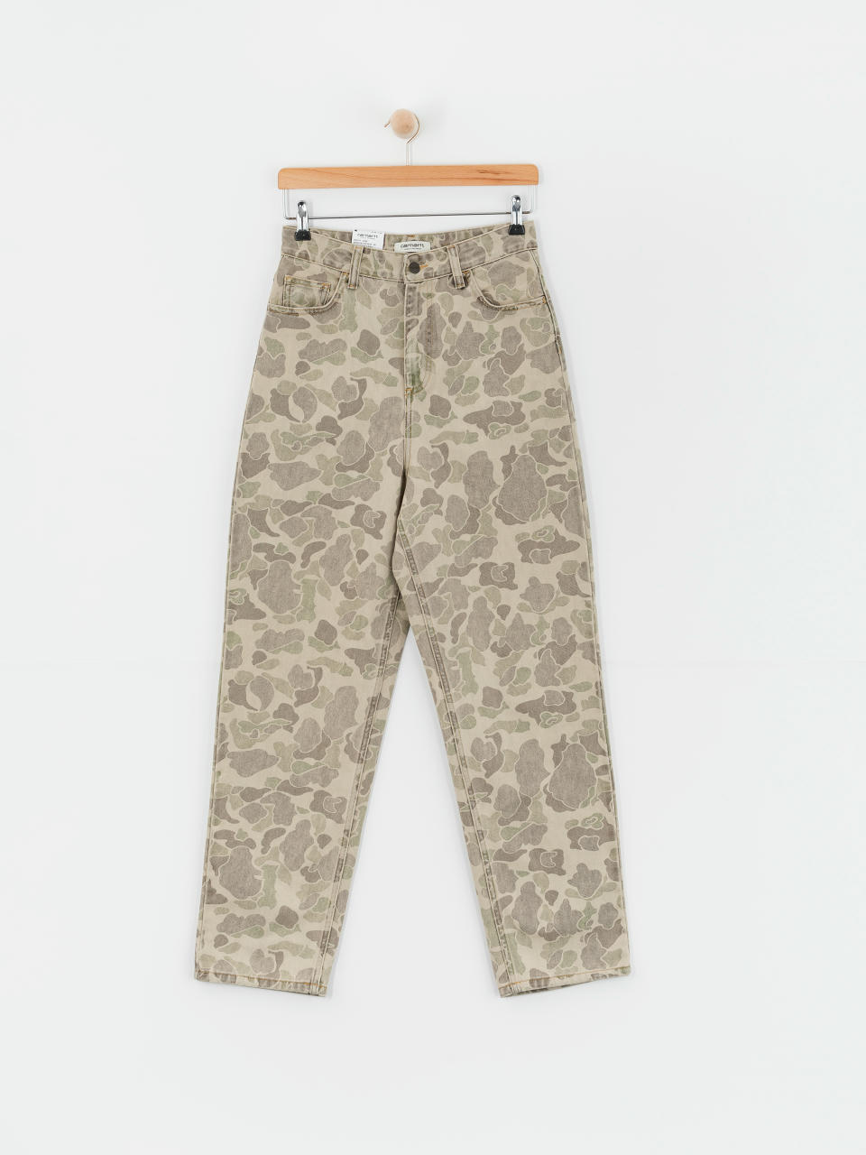 Nohavice Carhartt WIP Duck Orell Wmn (camo duck/black)