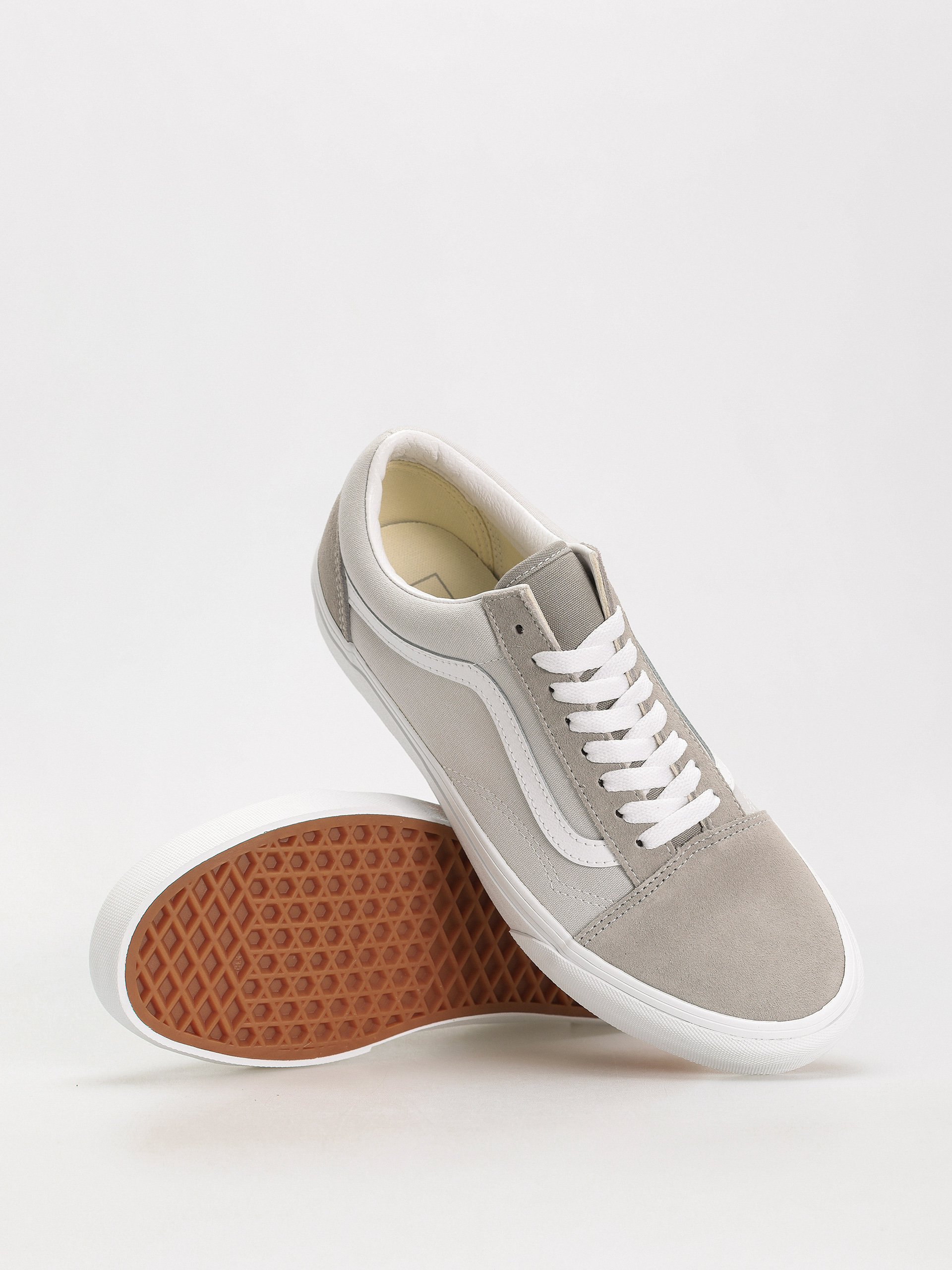 Topánky Vans Old Skool (canvas/suede block gray)