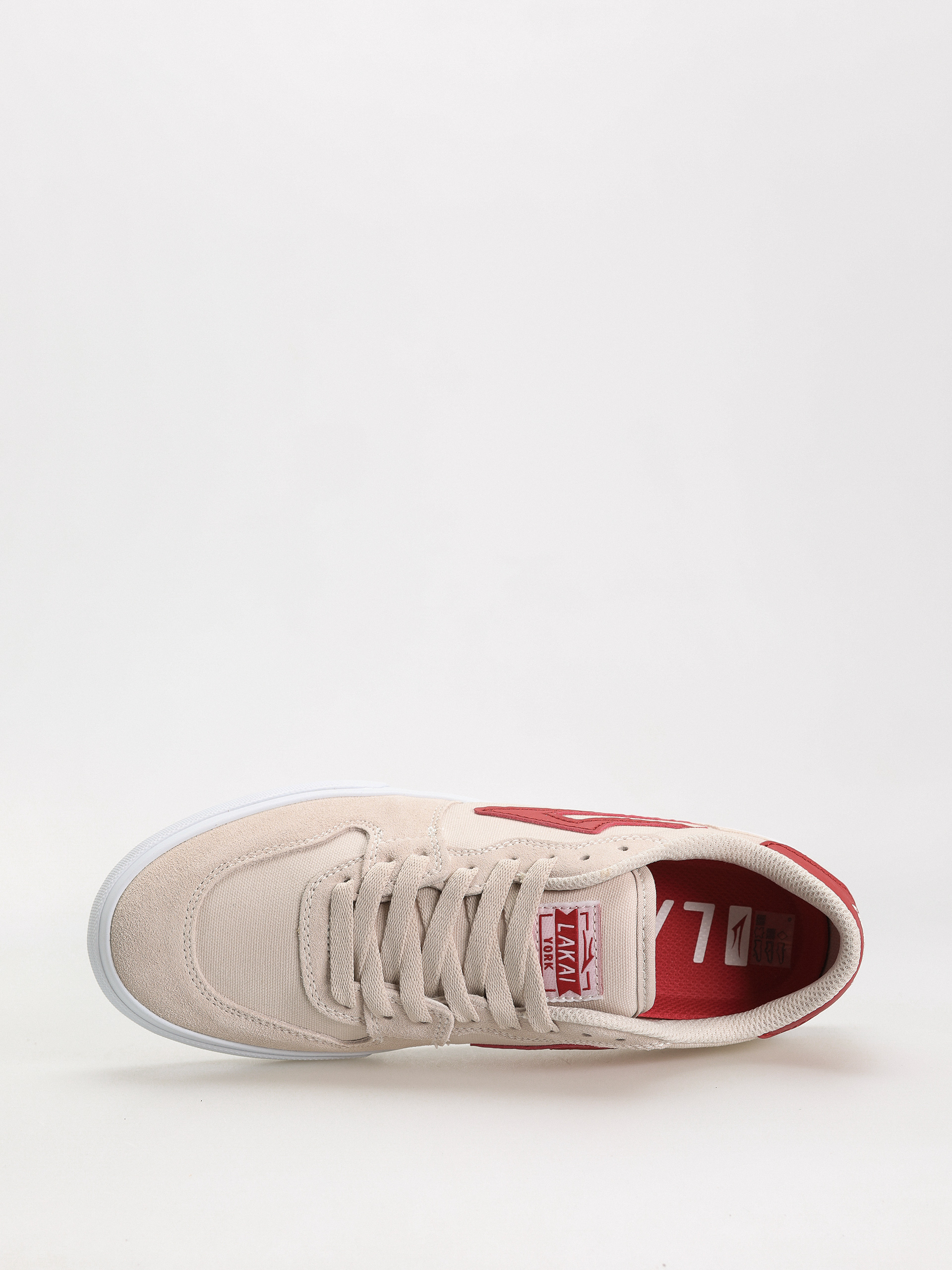 Topánky Lakai York (white red)
