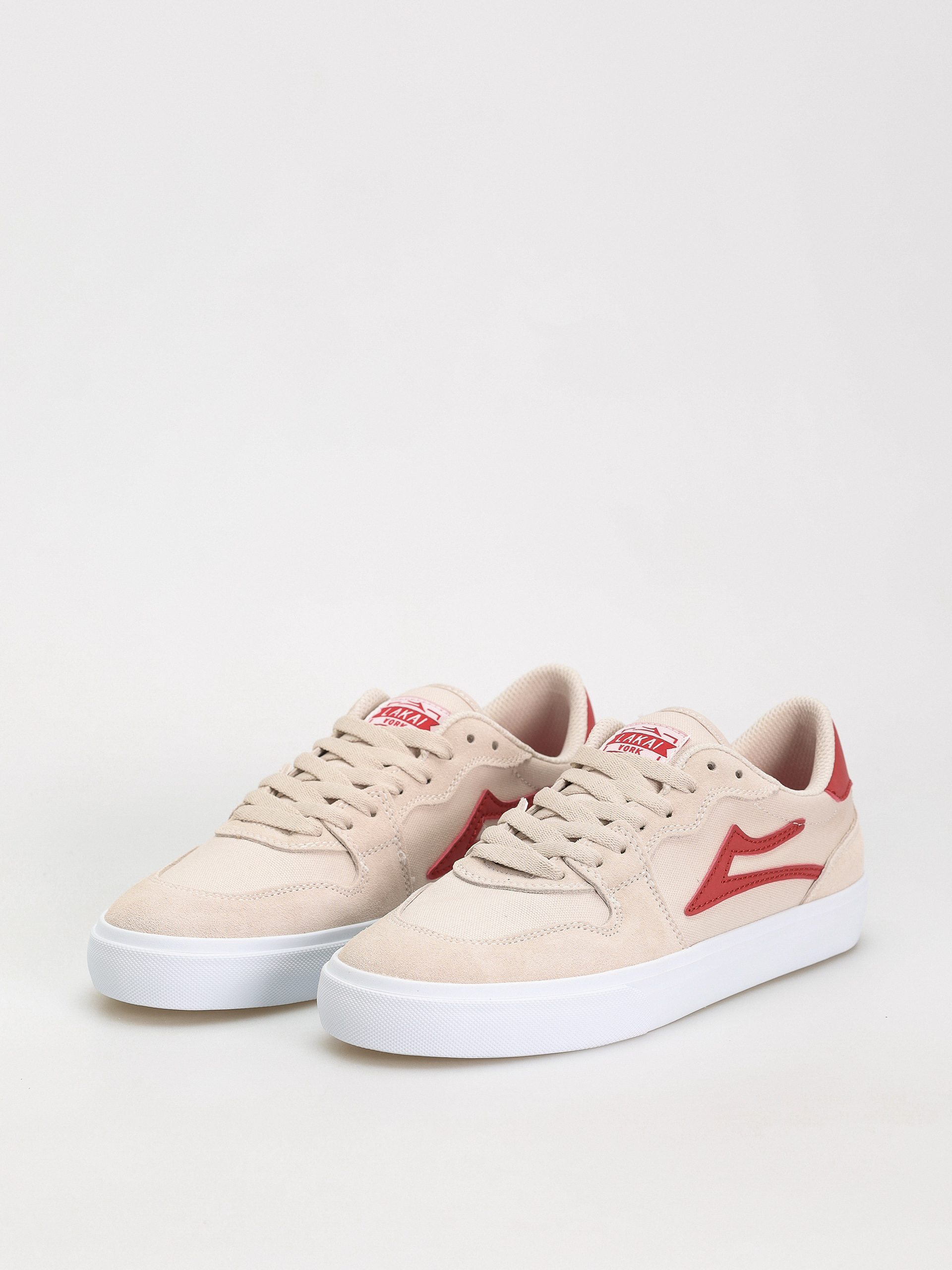 Topánky Lakai York (white red)