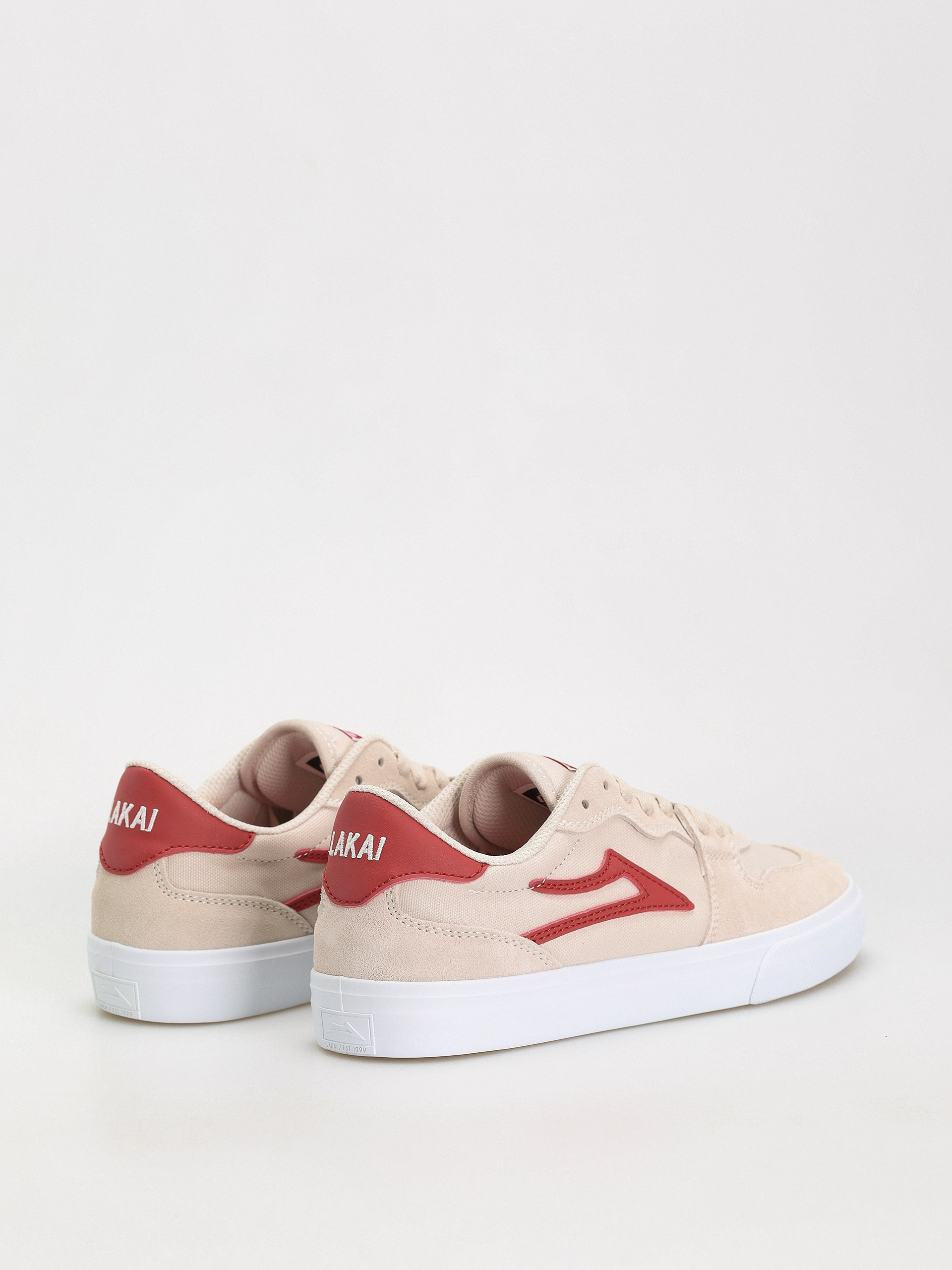 Topánky Lakai York (white red)