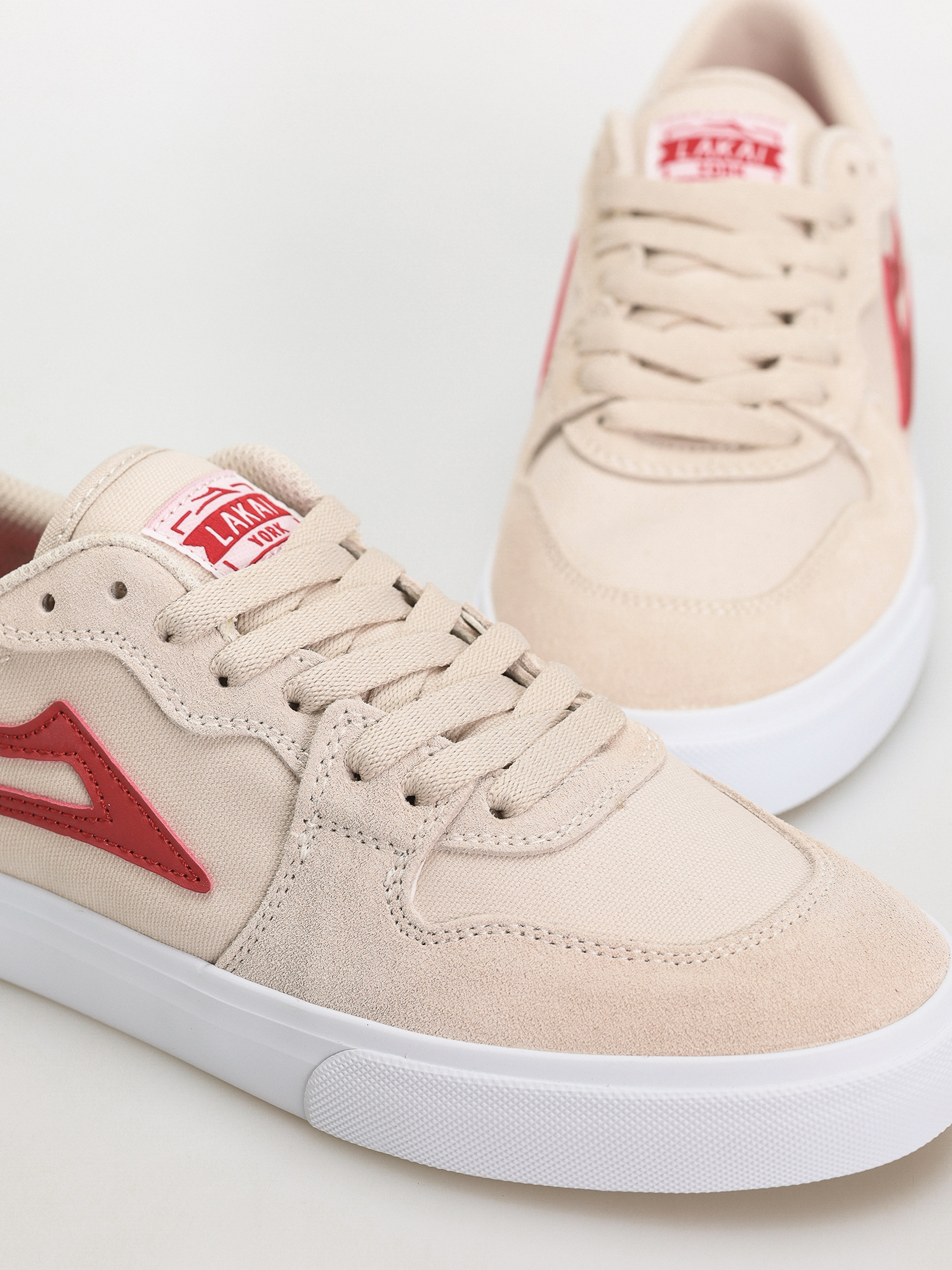 Topánky Lakai York (white red)