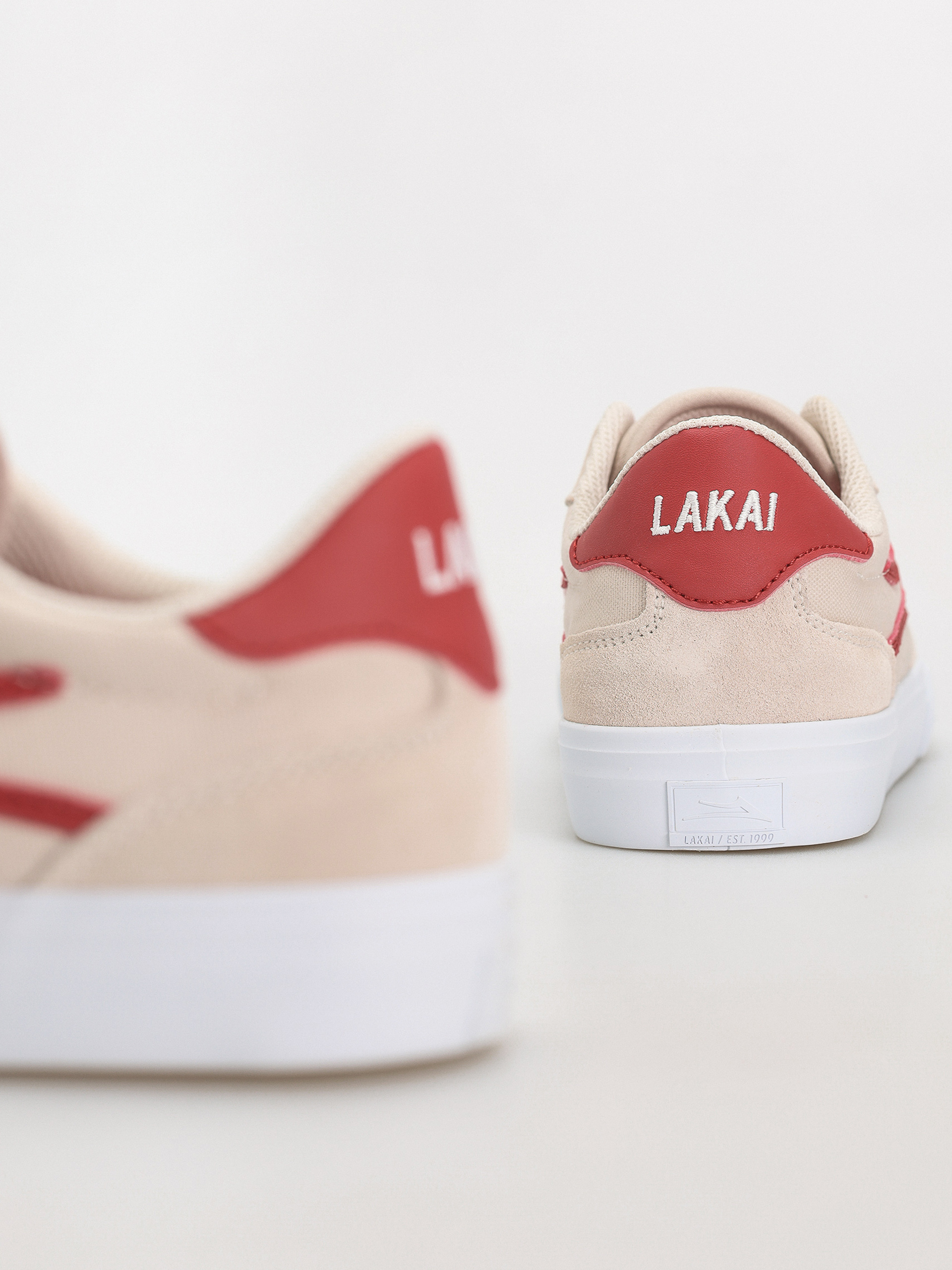 Topánky Lakai York (white red)