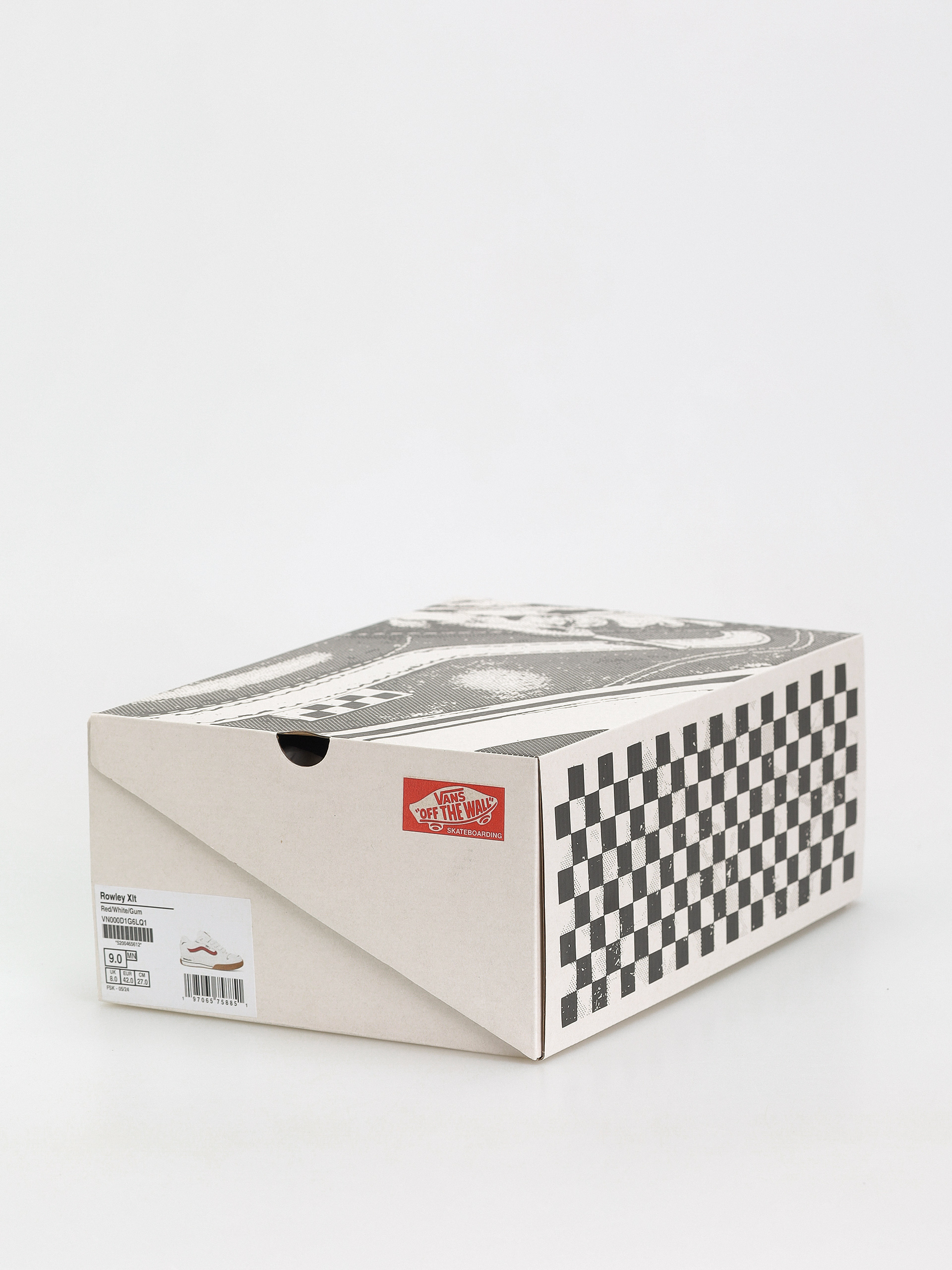 Topánky Vans Rowley Xlt (red/white/gum)