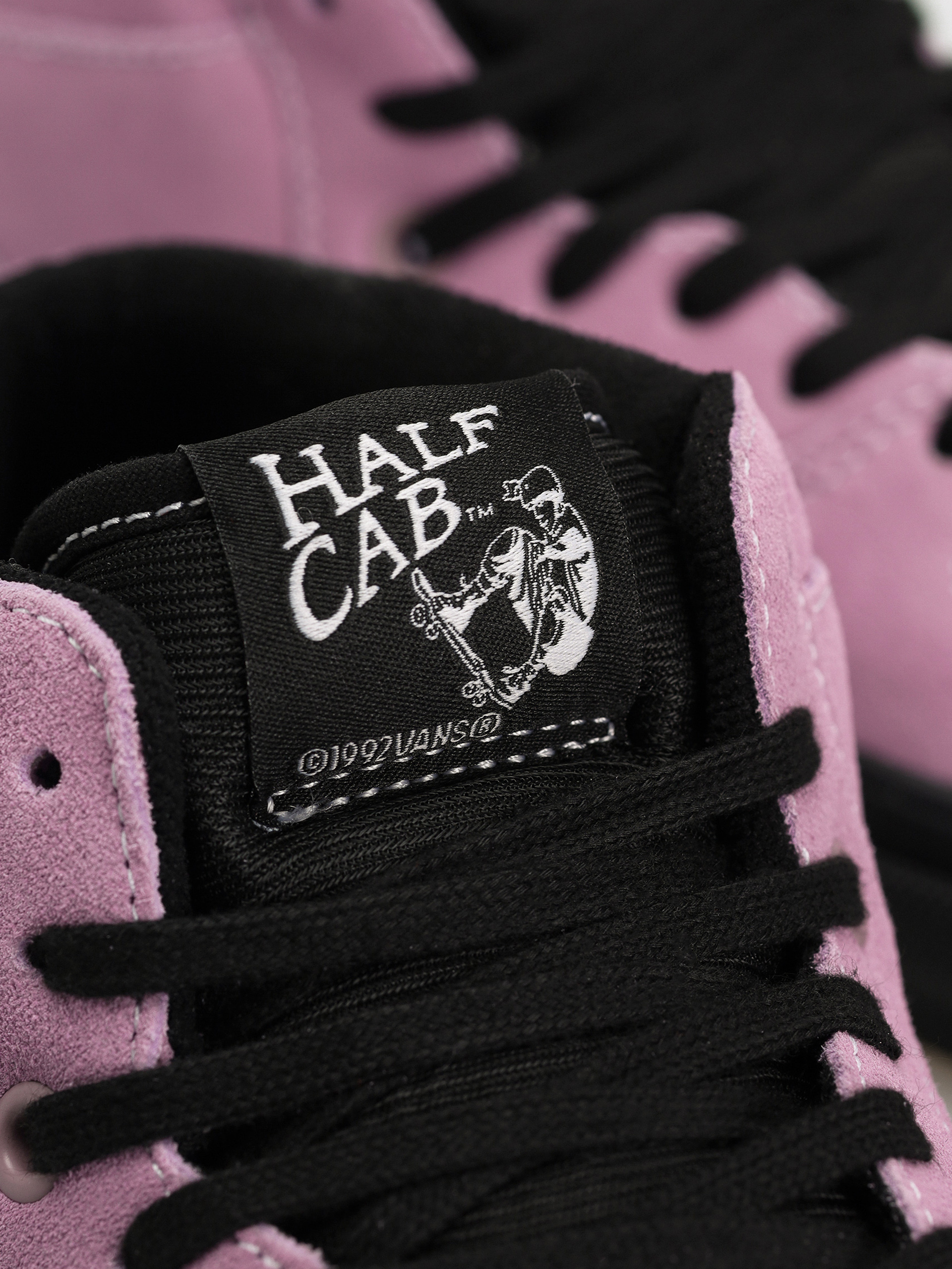 Topánky Vans Skate Half Cab (lavender fog/black)