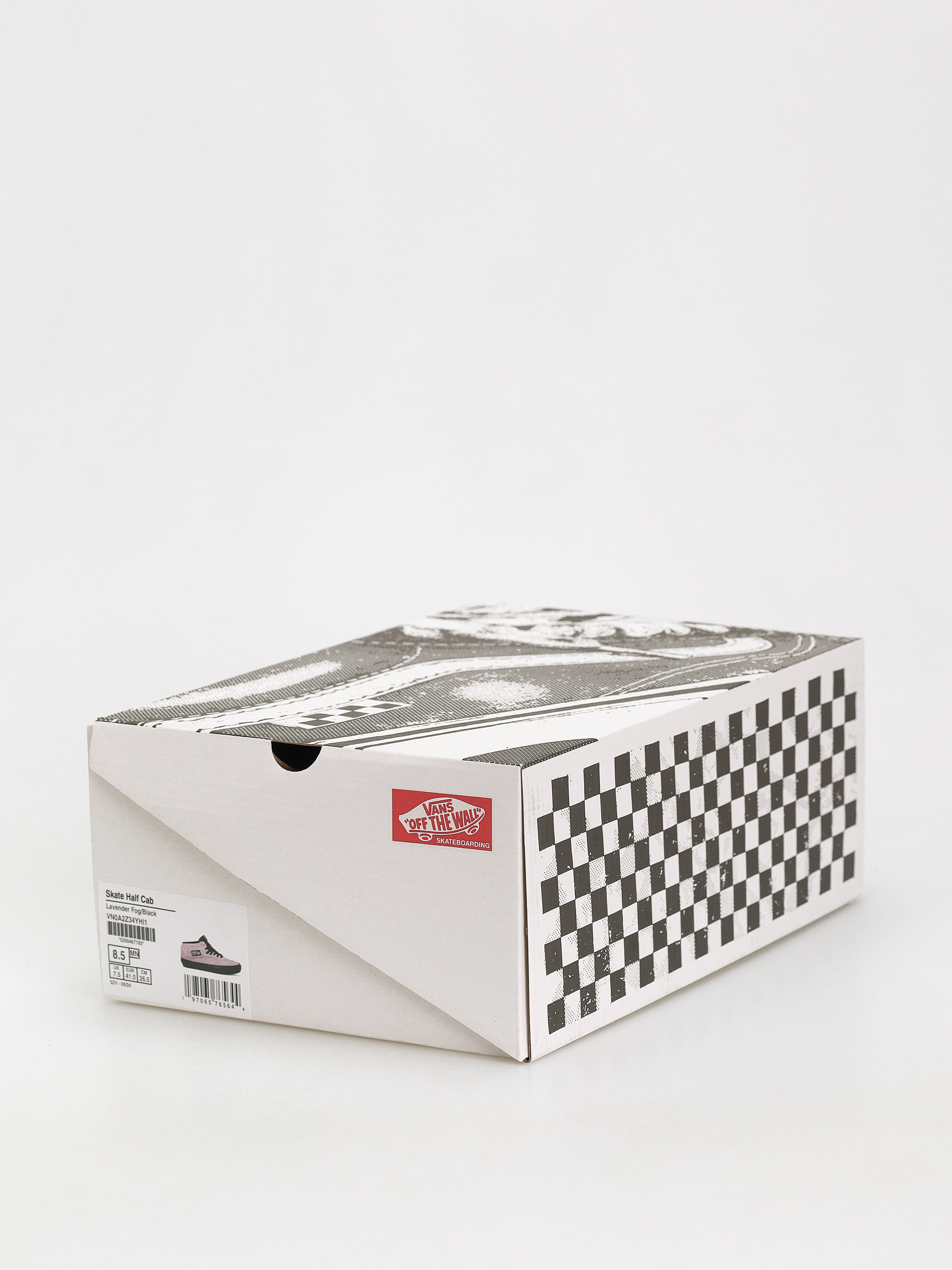 Topánky Vans Skate Half Cab (lavender fog/black)