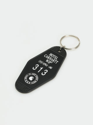 Kľúčenka Carhartt WIP Hotel Keys (black/white)