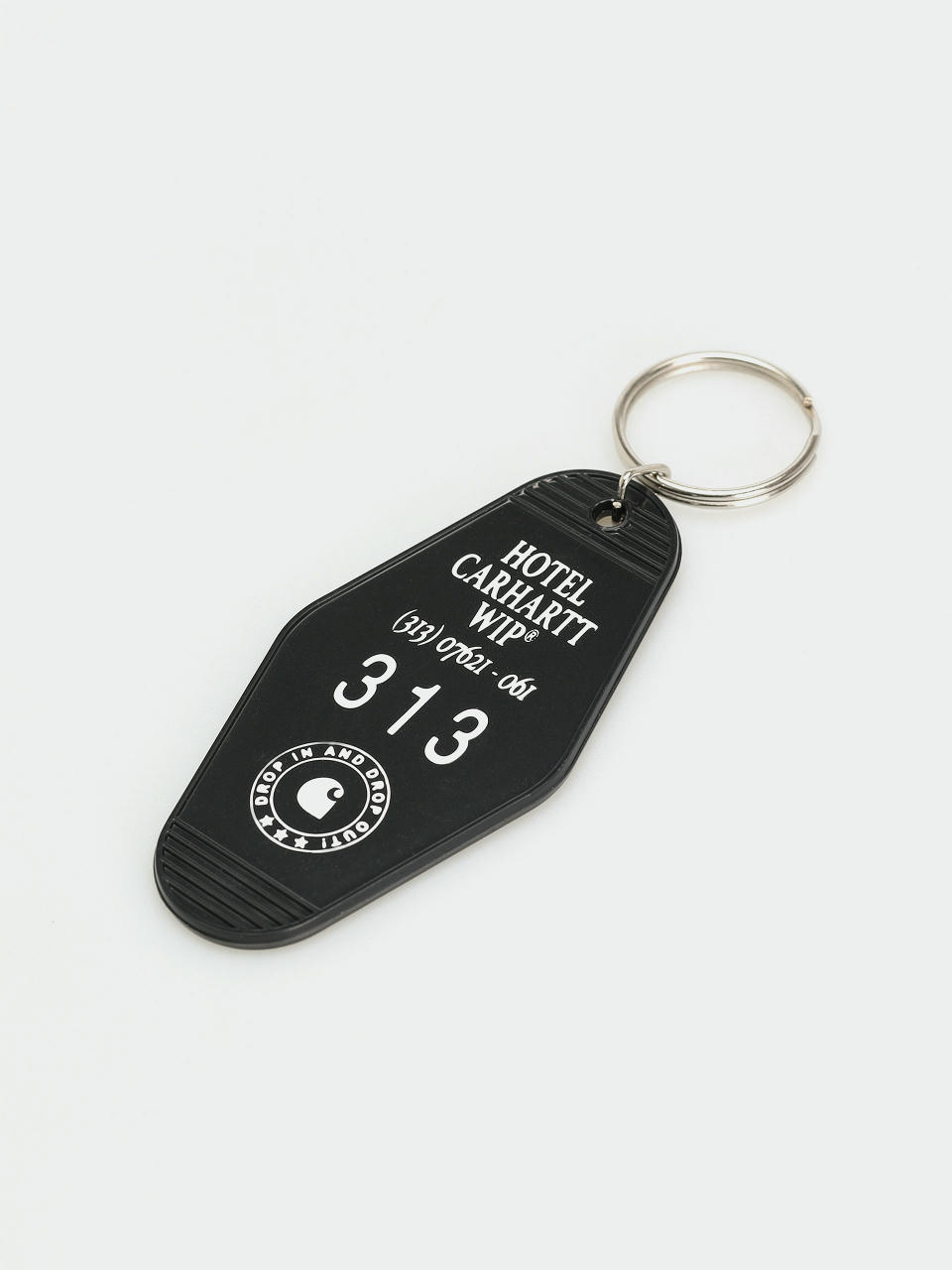 Kľúčenka Carhartt WIP Hotel Keys (black/white)