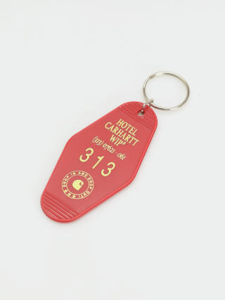 Kľúčenka Carhartt WIP Hotel Keys (scarlet/winter spice)