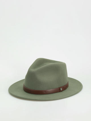 Klobúk Brixton Messer Fedora (light moss)