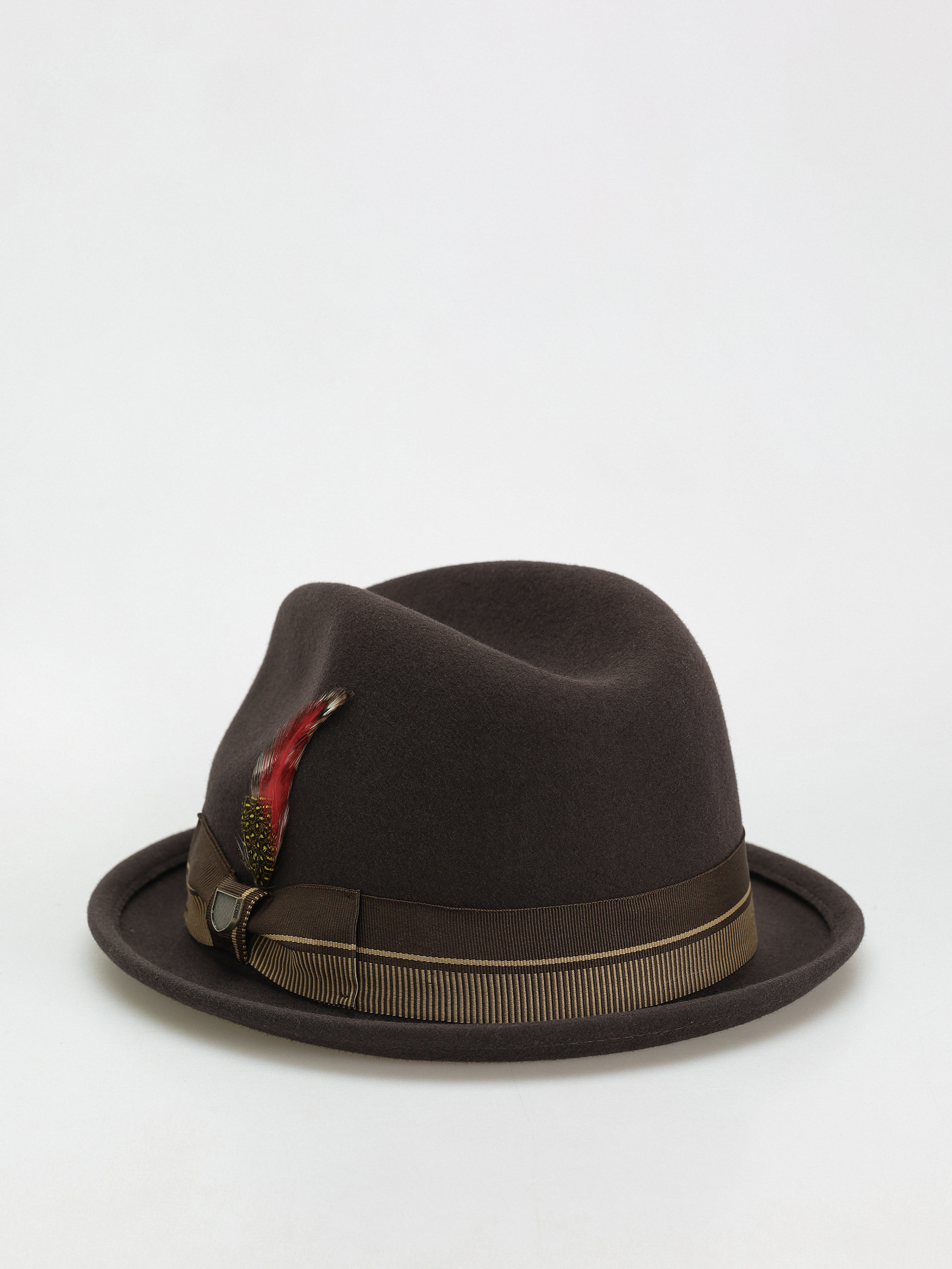 Klobúk Brixton 20Th Anniversary Gain Fedora (chocolate/gold)