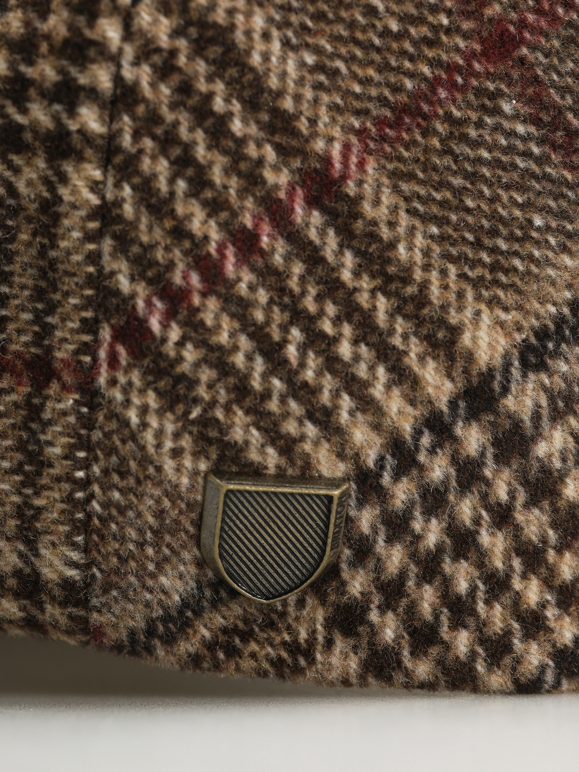 Šiltovka Brixton 20Th Anniversary Hooligan Snap (brown plaid)