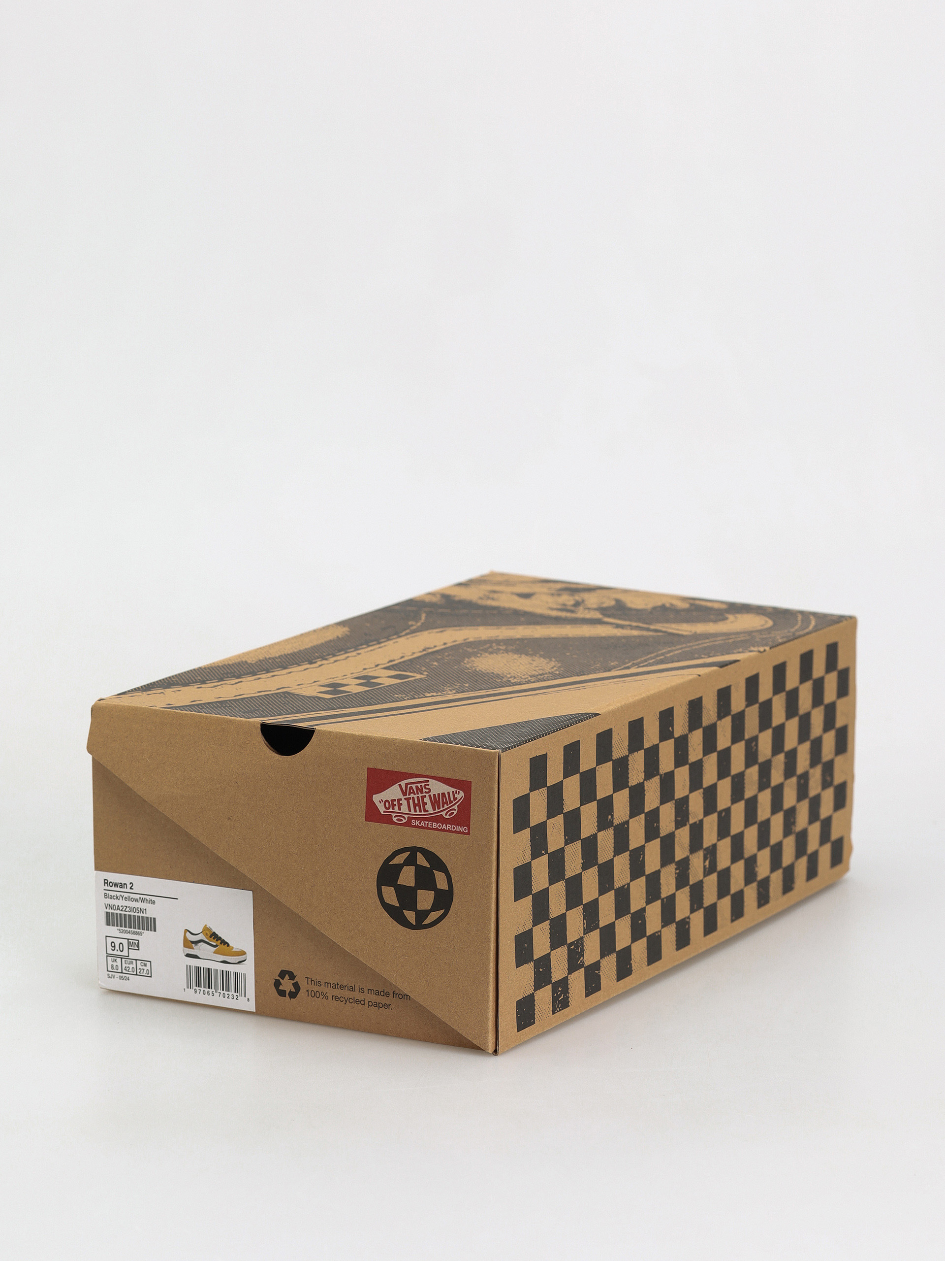 Topánky Vans Rowan 2 (black/yellow/white)