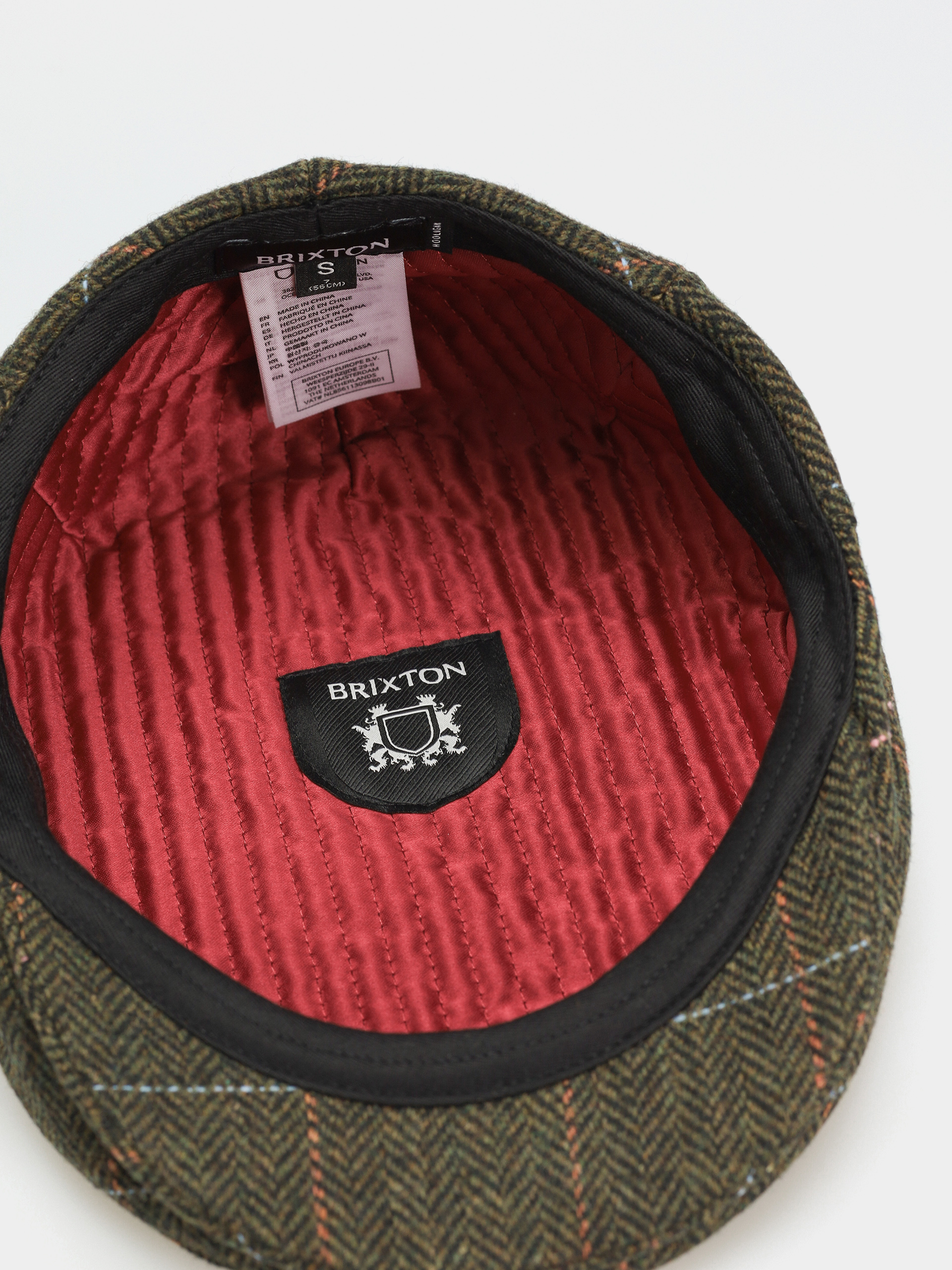 Klobúk so šiltom Brixton Hooligan Snap Cap (bronze/black)