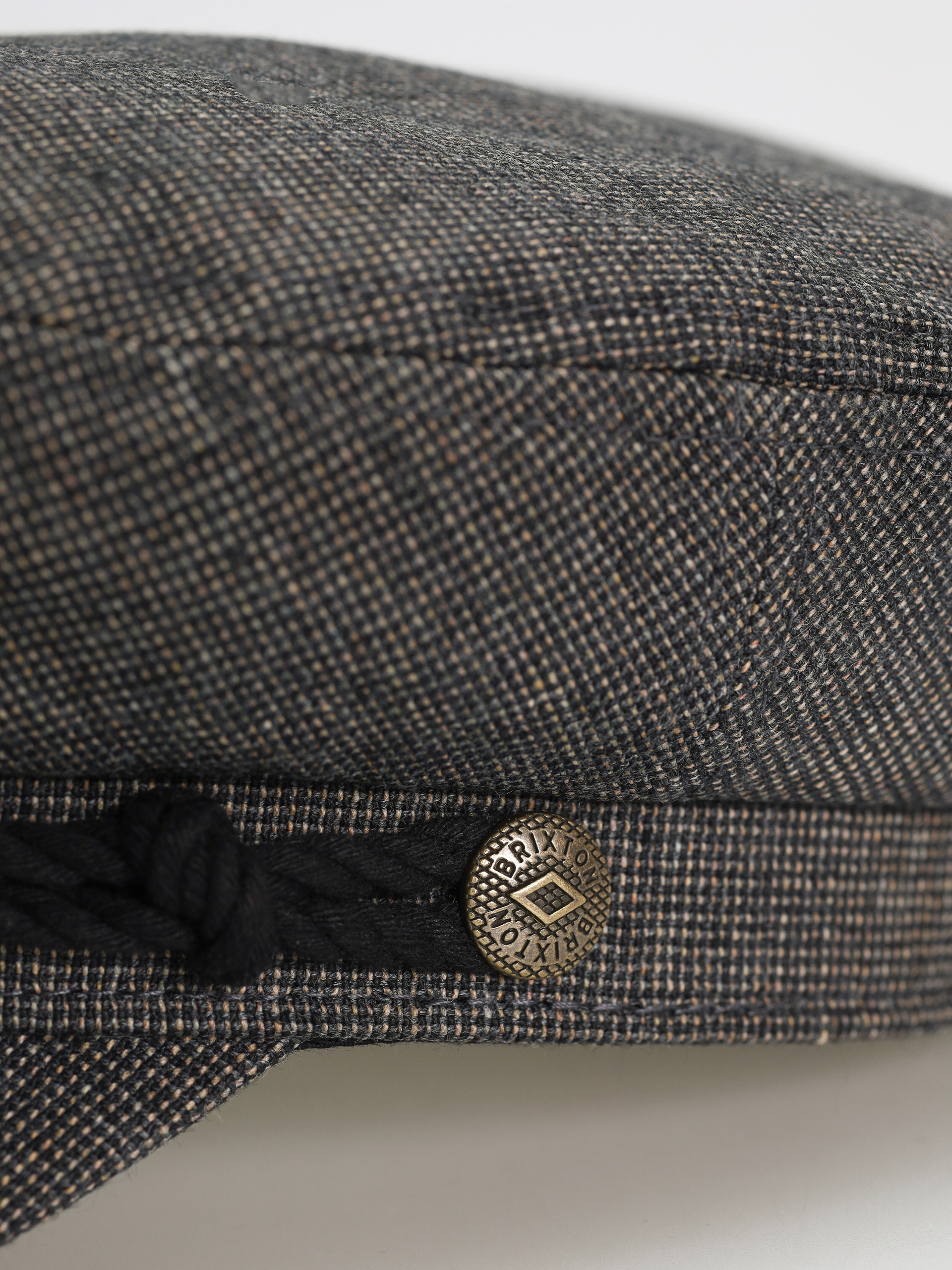 Klobúk so šiltom Brixton Fiddler Cap (mixed tweed)