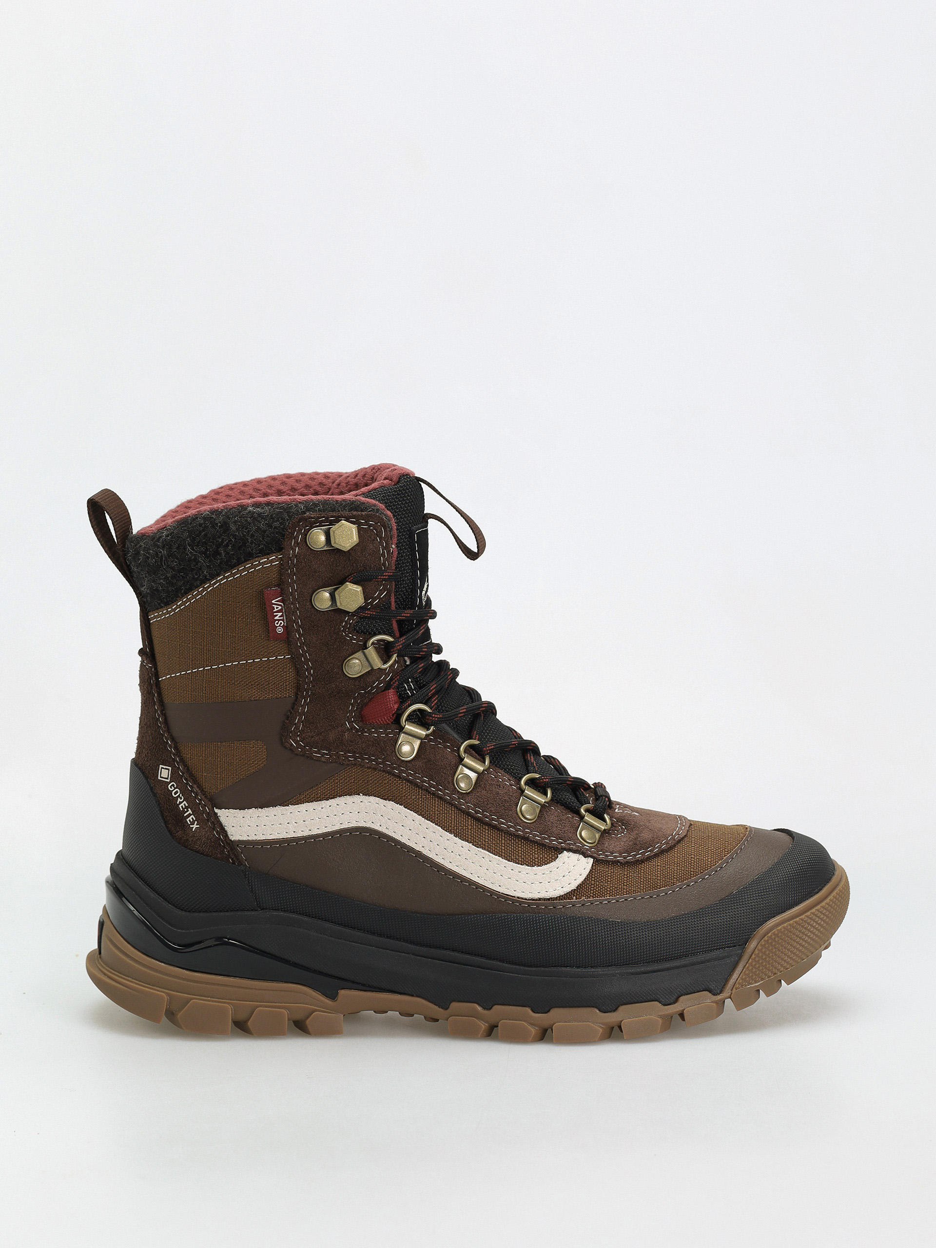 Topu00e1nky Vans Snow Kicker Gore Tex MTE (brown/gum)