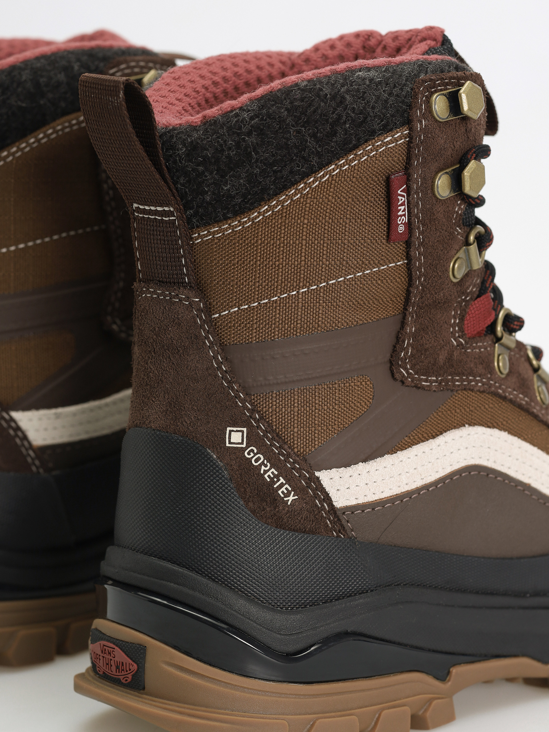 Topánky Vans Snow Kicker Gore Tex MTE (brown/gum)
