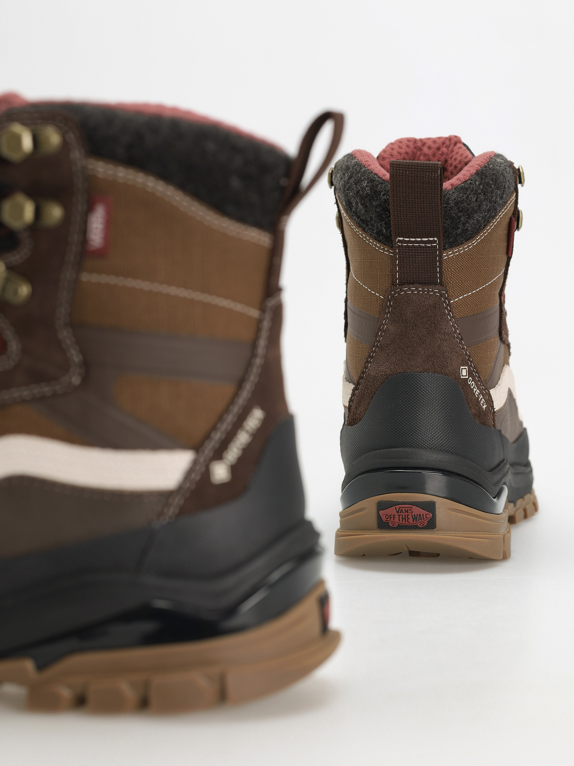 Topánky Vans Snow Kicker Gore Tex MTE (brown/gum)