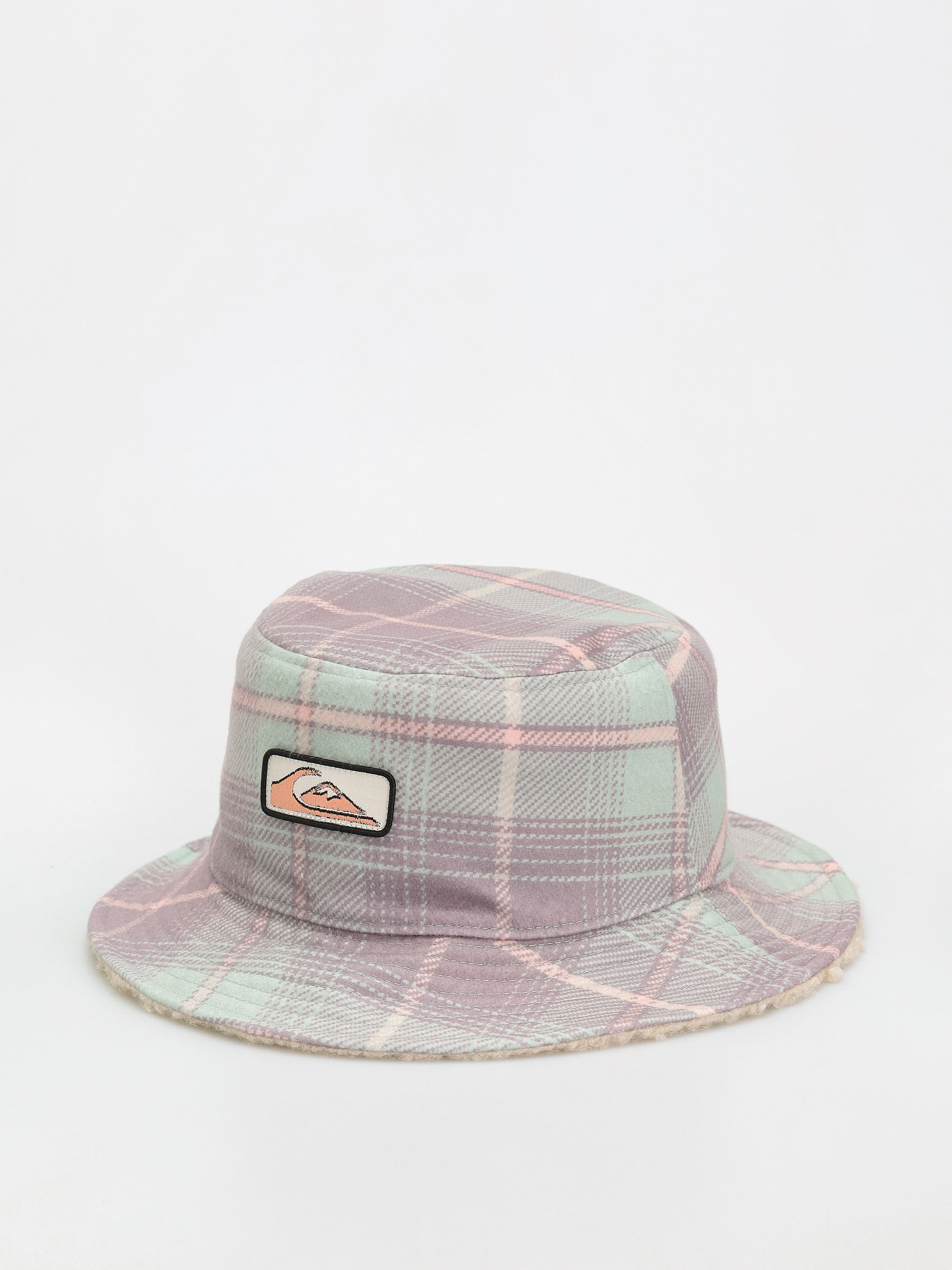 Klobúk Quiksilver Uni Plaid Winter Bucket Wmn (grape shake uni plaid overshir)