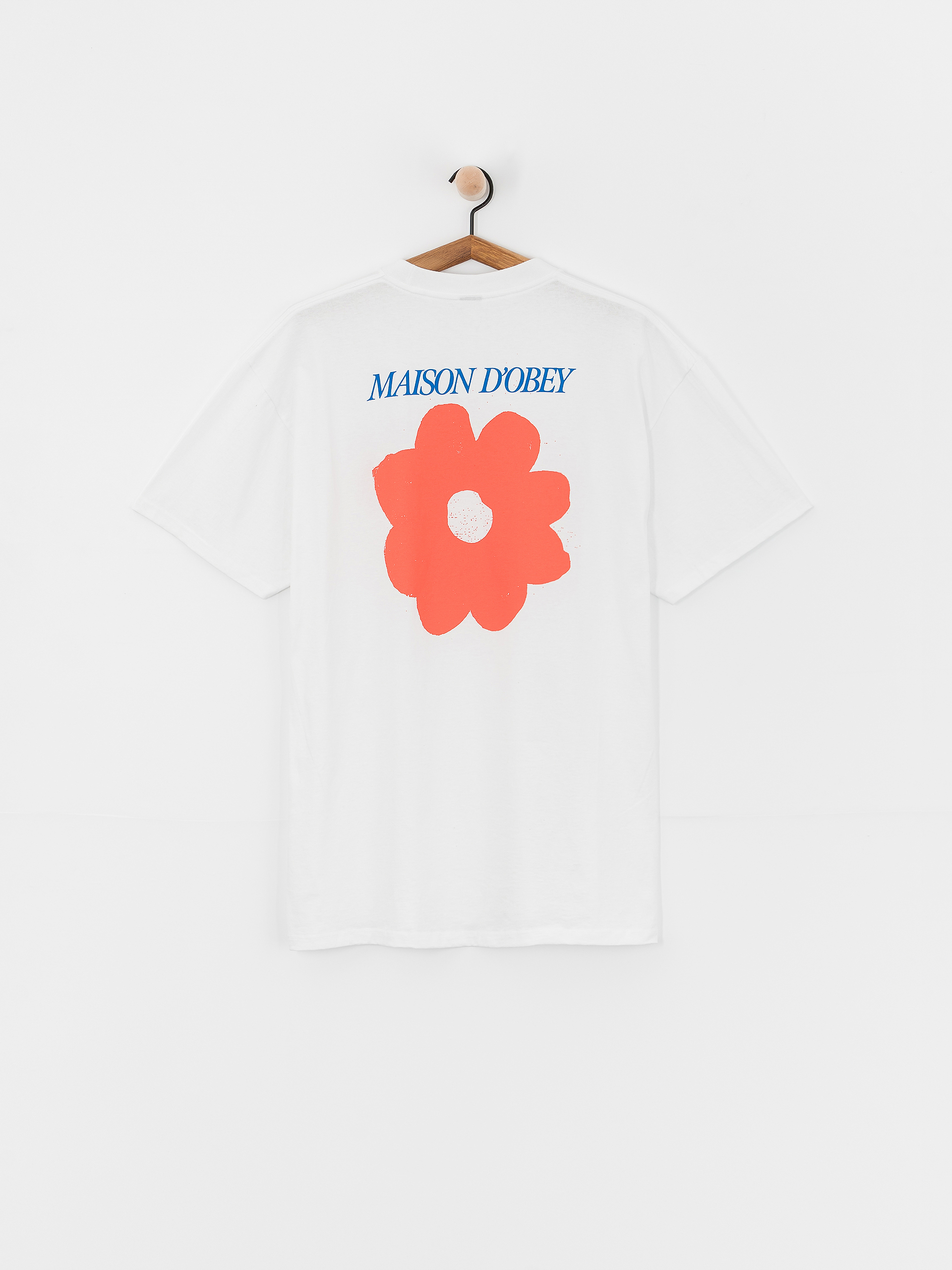 Tričko OBEY Maison D'Obey (white)