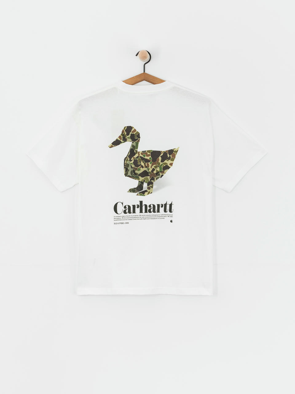 Tričko Carhartt WIP Fold Duck (white)