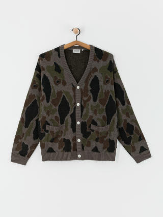 Sveter Carhartt WIP Merton Cardigan (camo duck jacquard/grey)