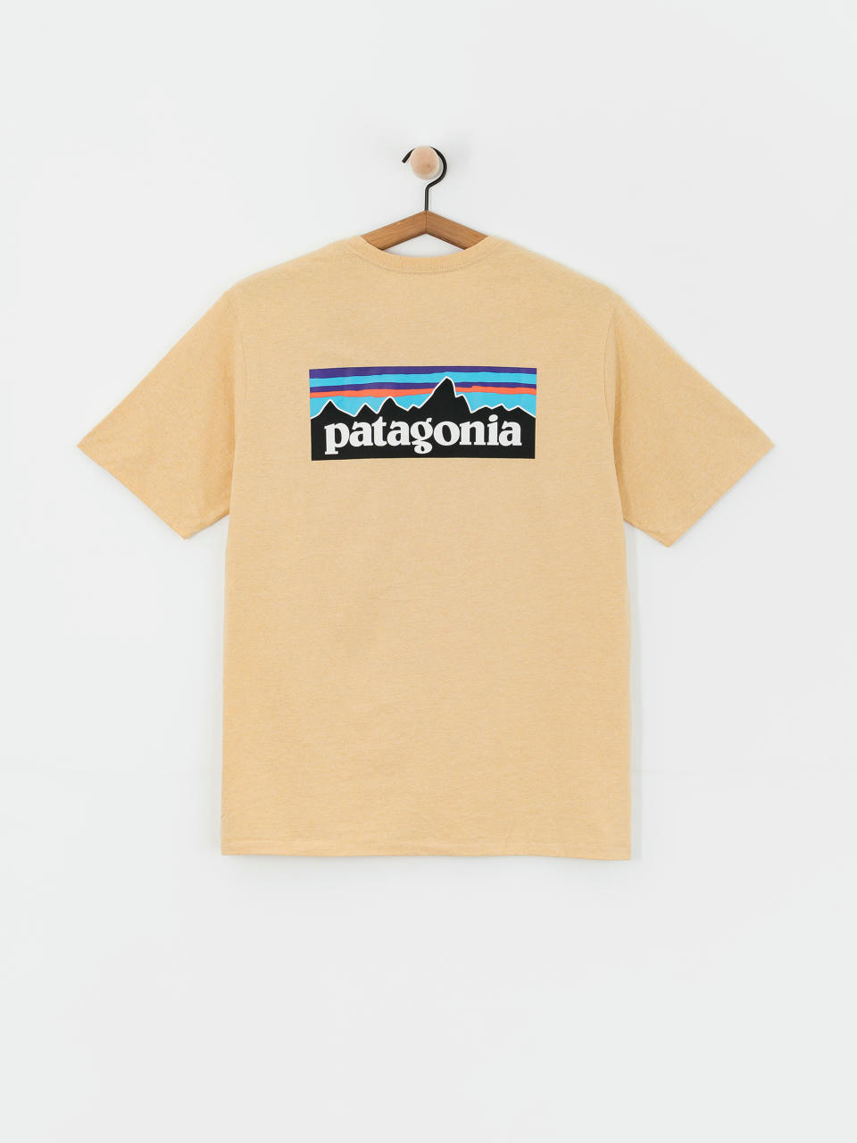 Tričko Patagonia P 6 Logo Responsibili (beeswax tan)