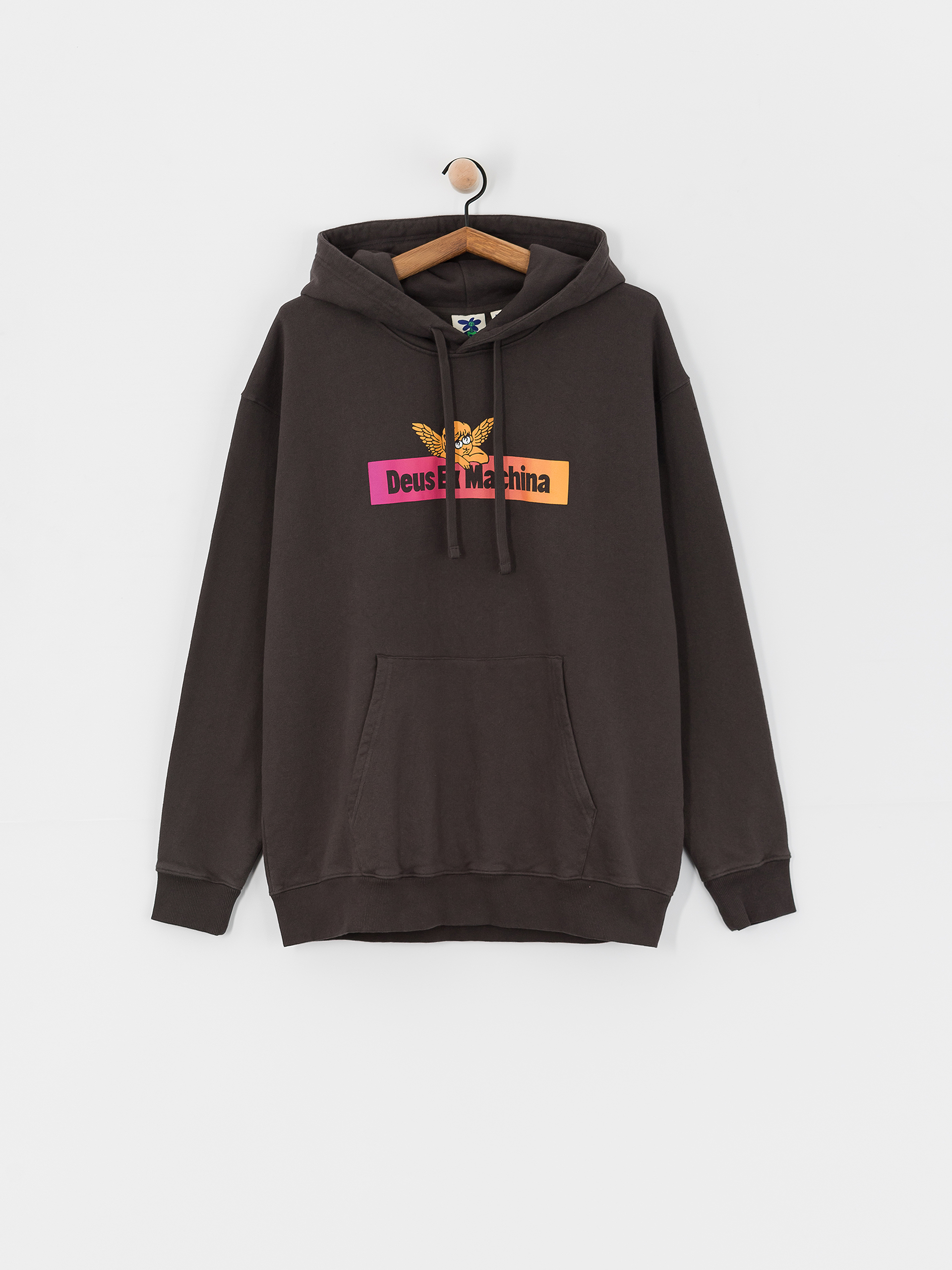 Mikina s kapucňou Deus Ex Machina Angel Energy HD (anthracite)