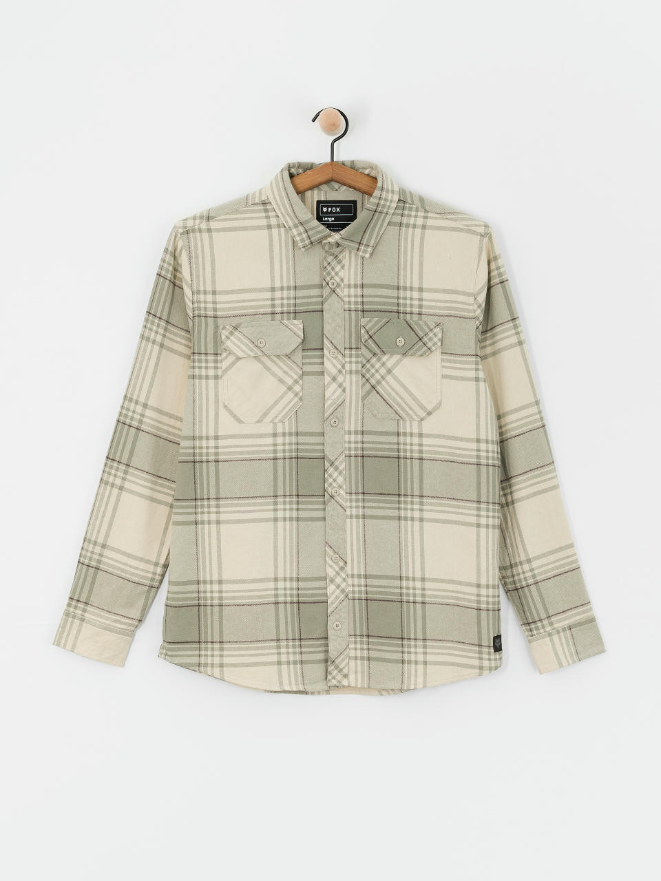 Košeľa Fox Traildust Flannel (cream)