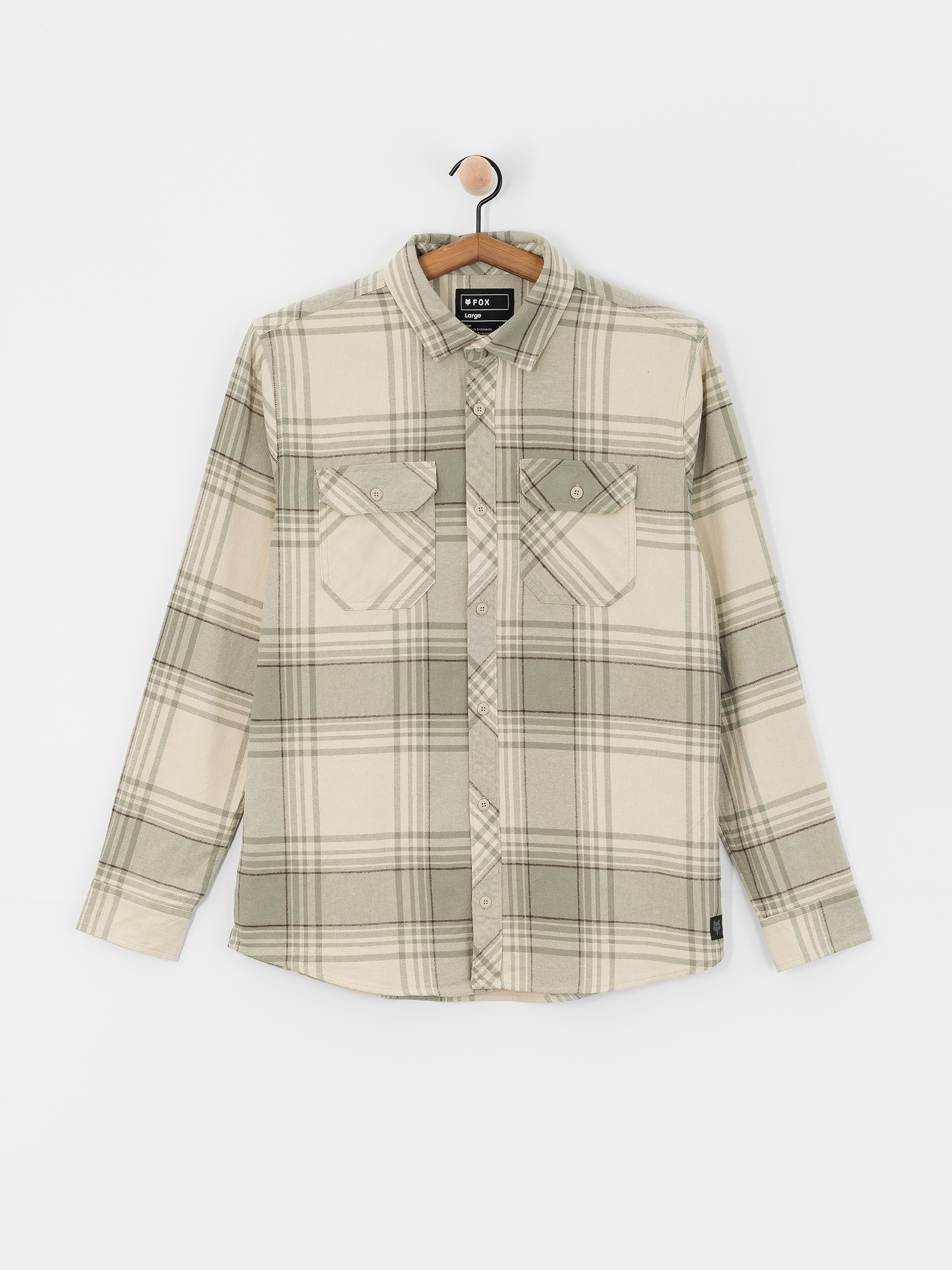Košeľa Fox Traildust Flannel (cream)