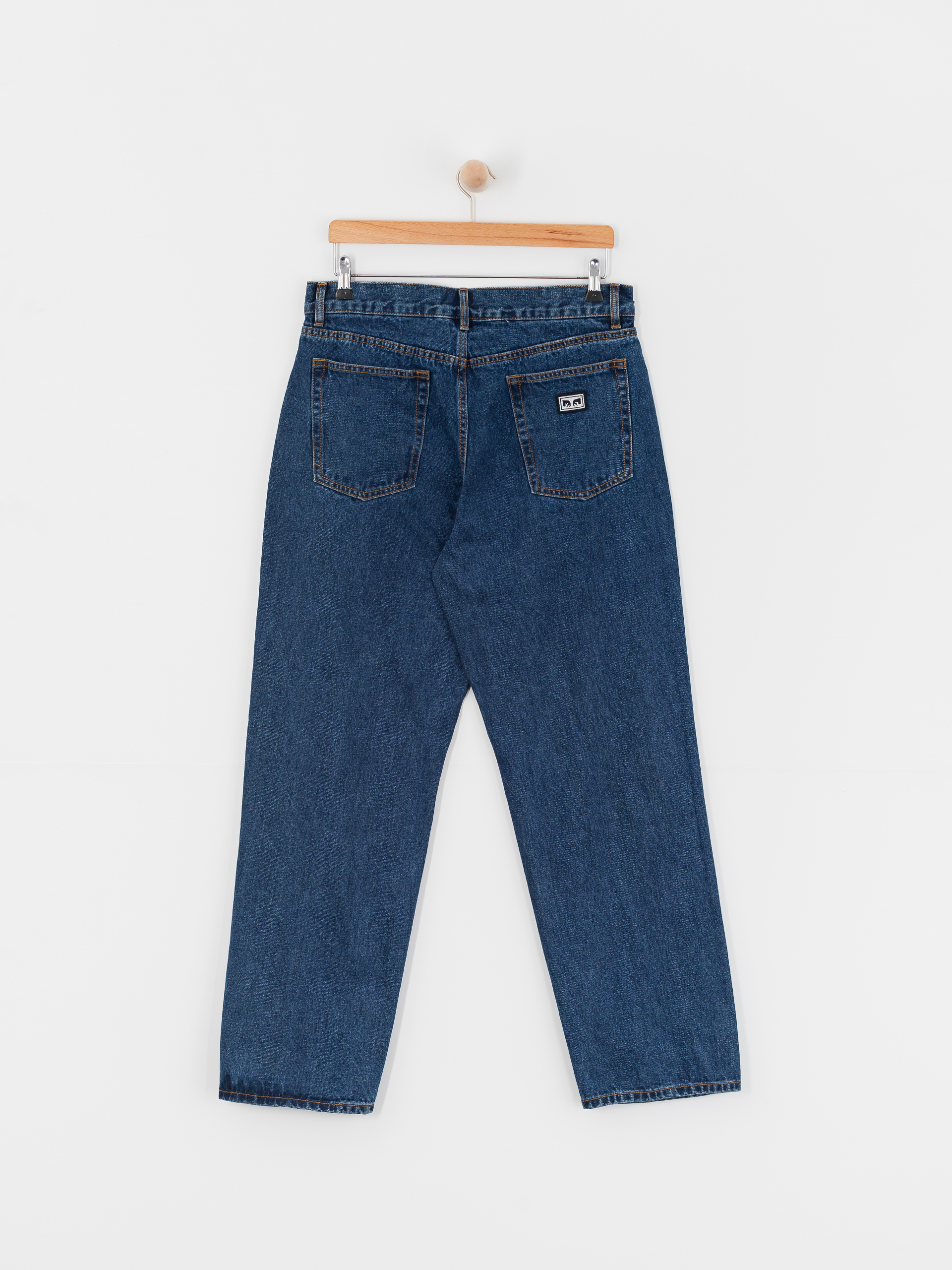 Nohavice OBEY Hardwork Denim (stonewash indigo)