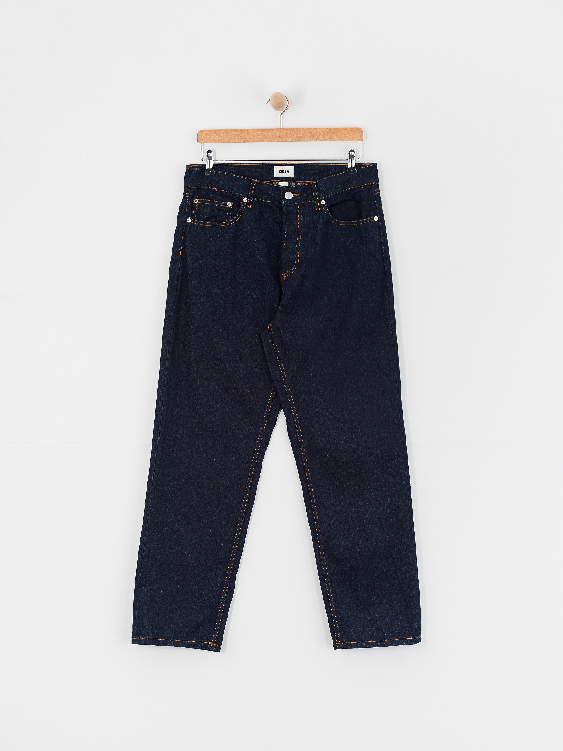 Nohavice OBEY Hardwork Denim (rinse)