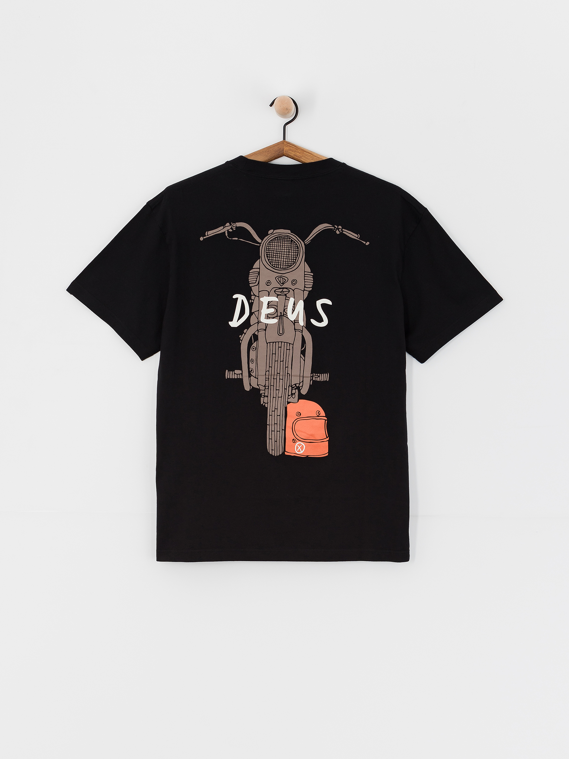 Tričko Deus Ex Machina Frontage (black)