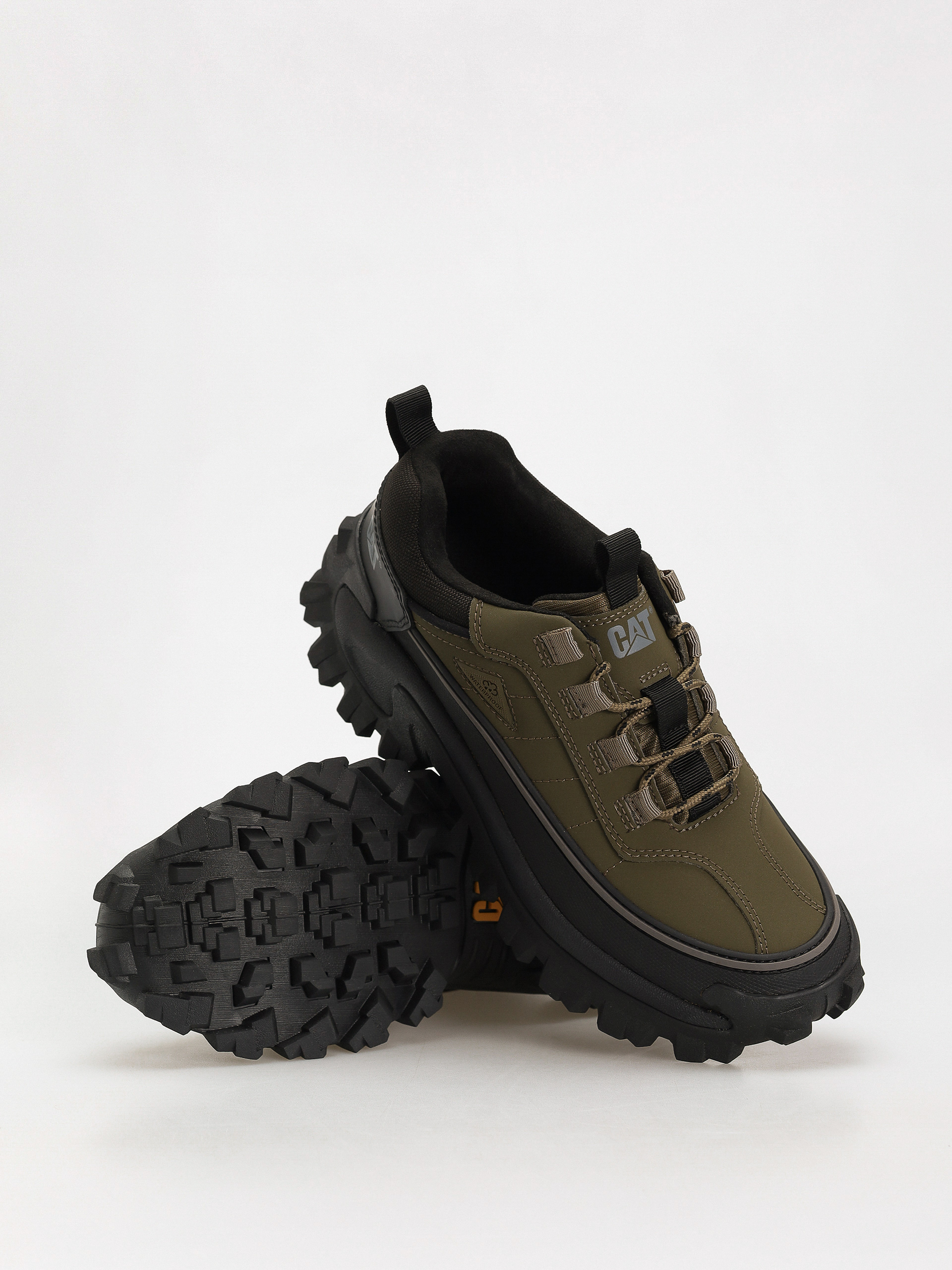 Topánky Caterpillar Intruder Galosh 2.0 Low Wp (dark olive/black)
