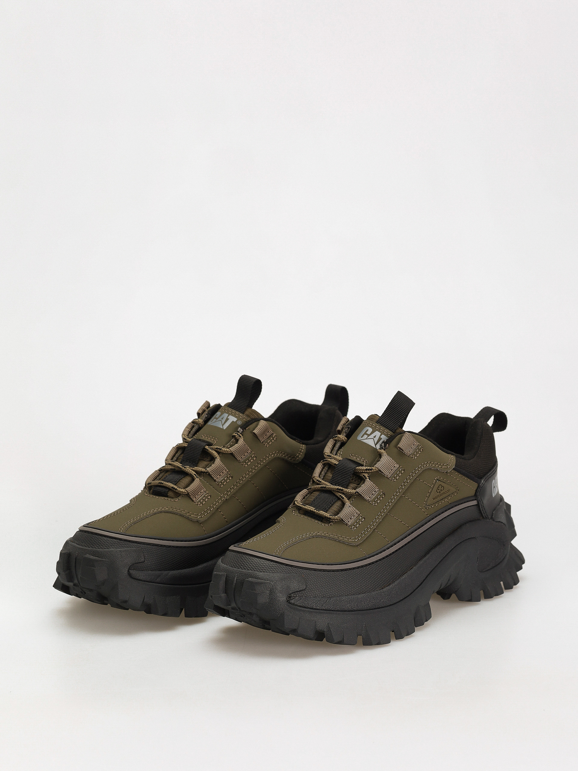 Topánky Caterpillar Intruder Galosh 2.0 Low Wp (dark olive/black)