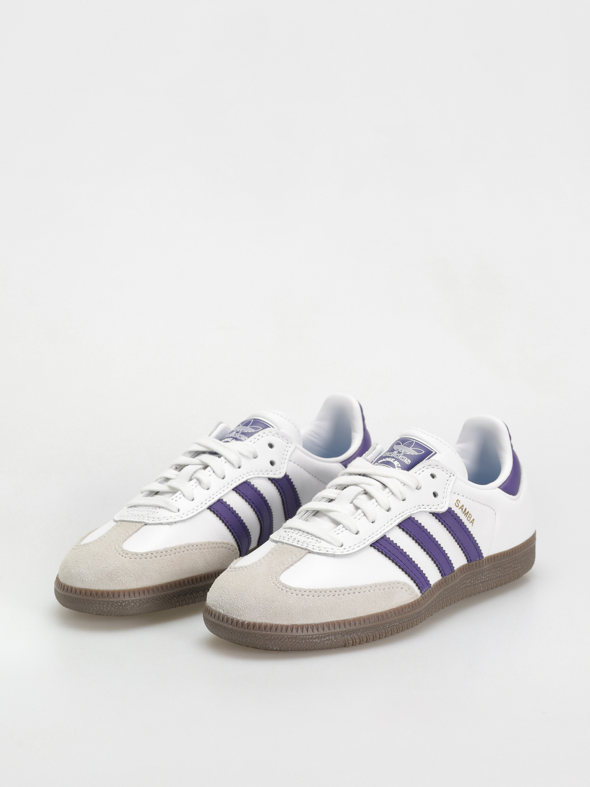Topánky adidas Samba ADV (ftwwht/cpurpl/goldmt)