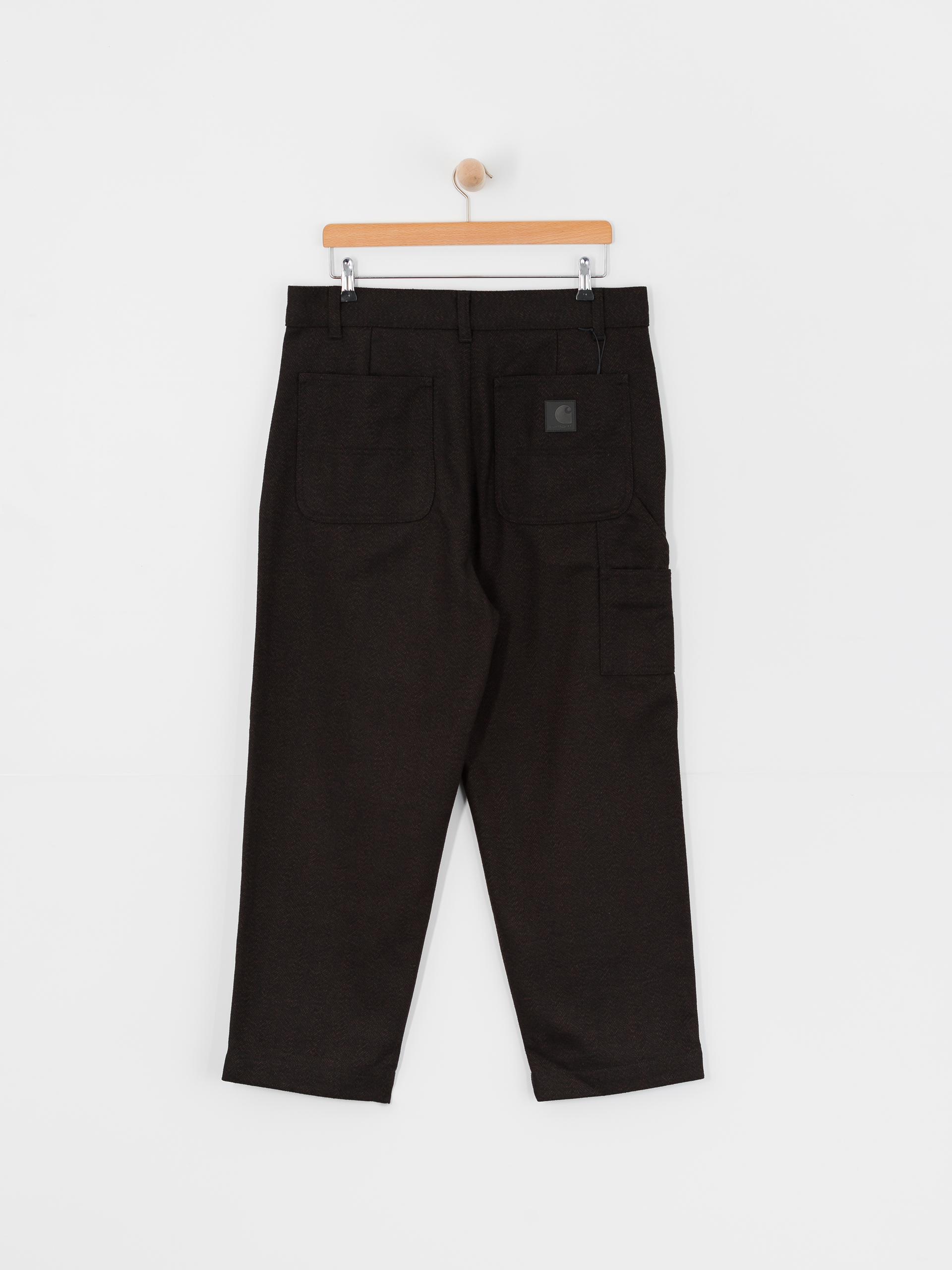 Nohavice Carhartt WIP Truman (chocolate/black)