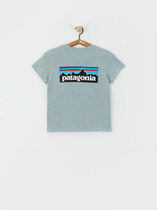 Tričko Patagonia P-6 Logo Responsibili Wmn (thermal blue)