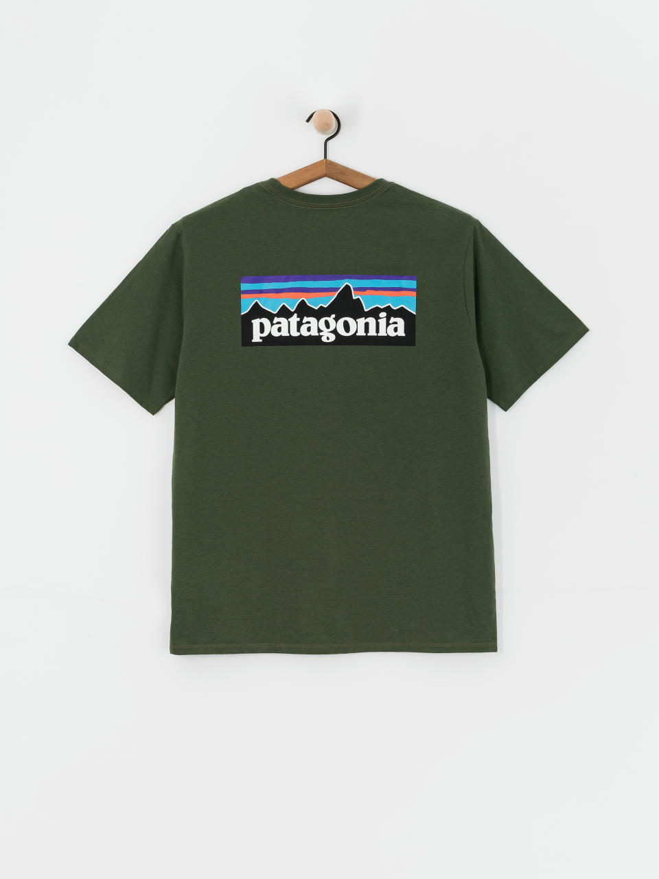 Tričko Patagonia P 6 Logo Responsibili (torrey pine green)