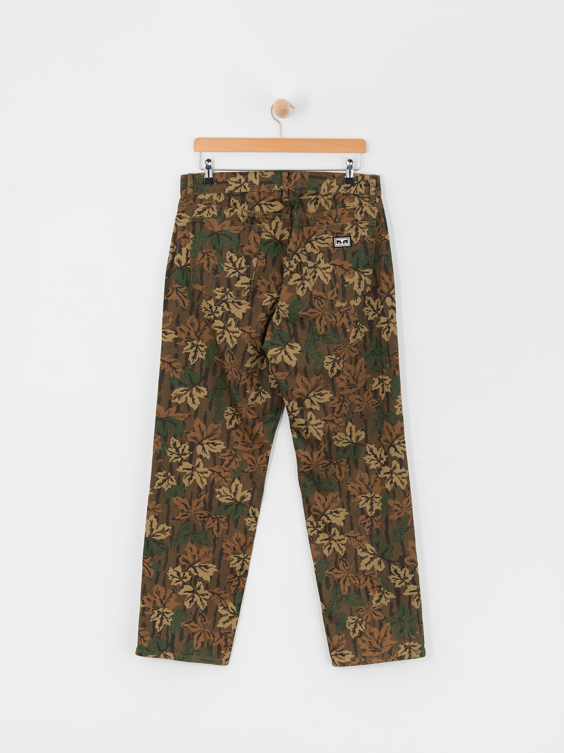 Nohavice OBEY Hardwork Printed Denim (mulled basil multi)