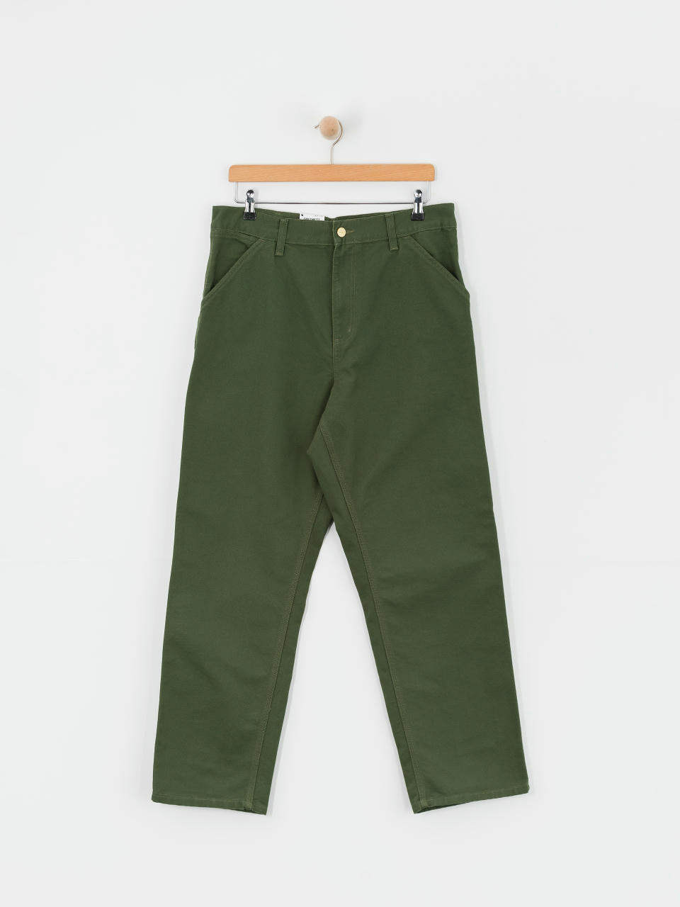 Nohavice Carhartt WIP Single Knee (tarragon)